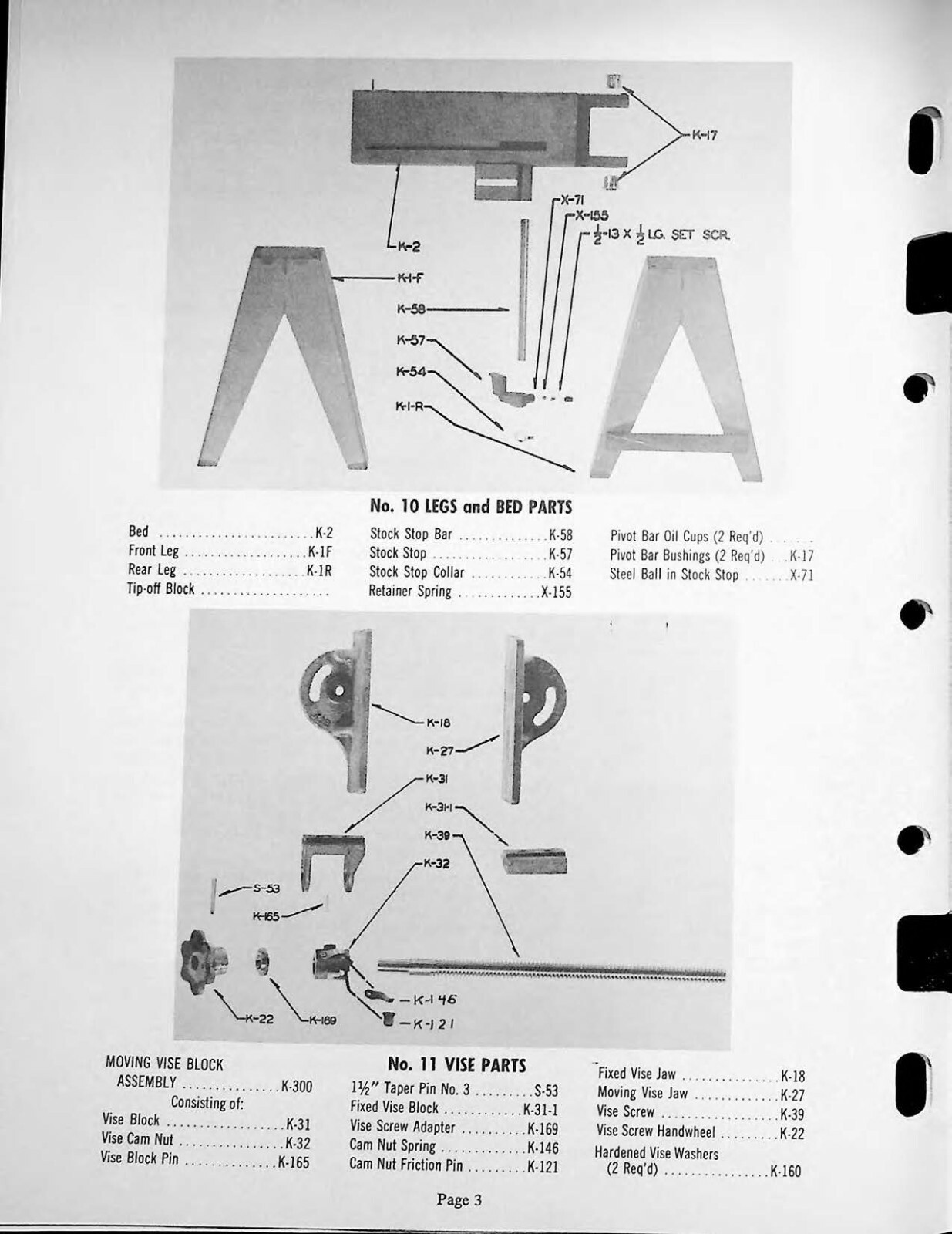 Service & Parts Manual Fits Kalamazoo Model 610 Horizontal Bandsaw