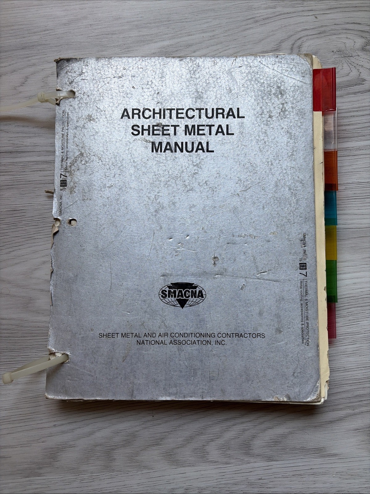 Vintage SMACNA Architectural Sheet Metal Manual 3rd Edition 1979 Preowned