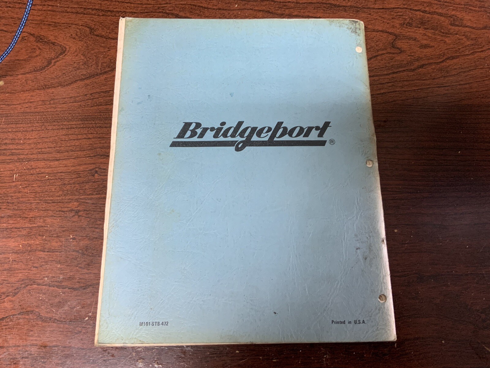 BRIDGEPORT SERIES Il OPERATION AND MAINTENANCE MANUAL FOR MILLING MACH.( Used )