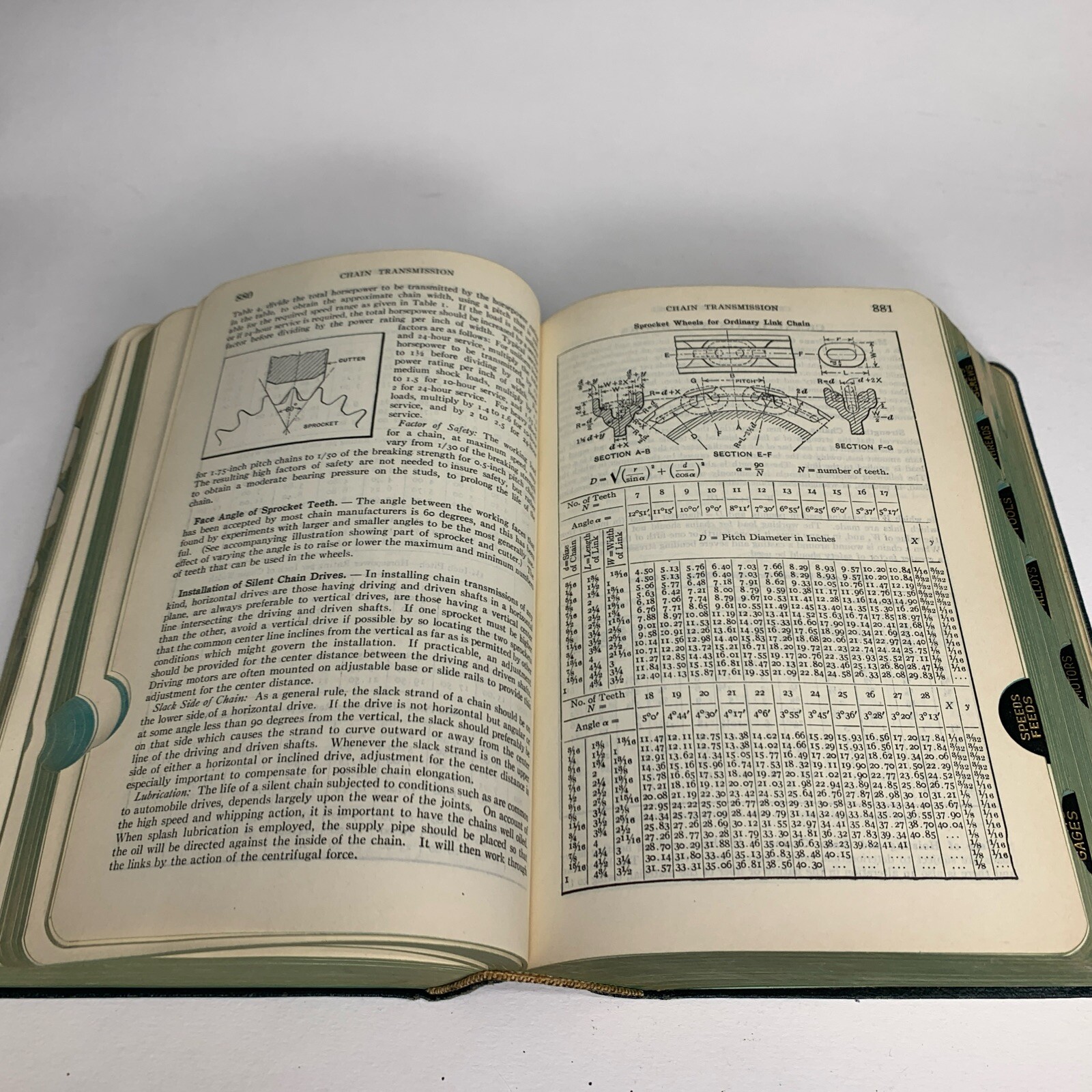 Machinery’s Handbook, The Industrial Press 10th Edition, Jones 1941