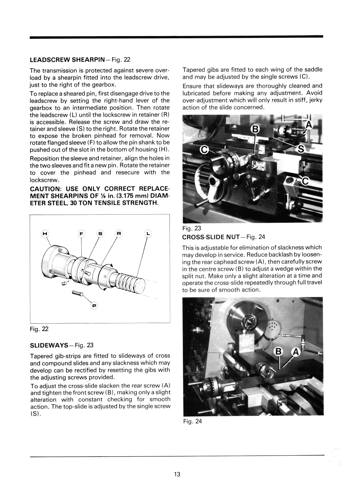 Clausing Colchester 21″ Lathe Instruction & Parts Manual sn: 06025 & up *1223