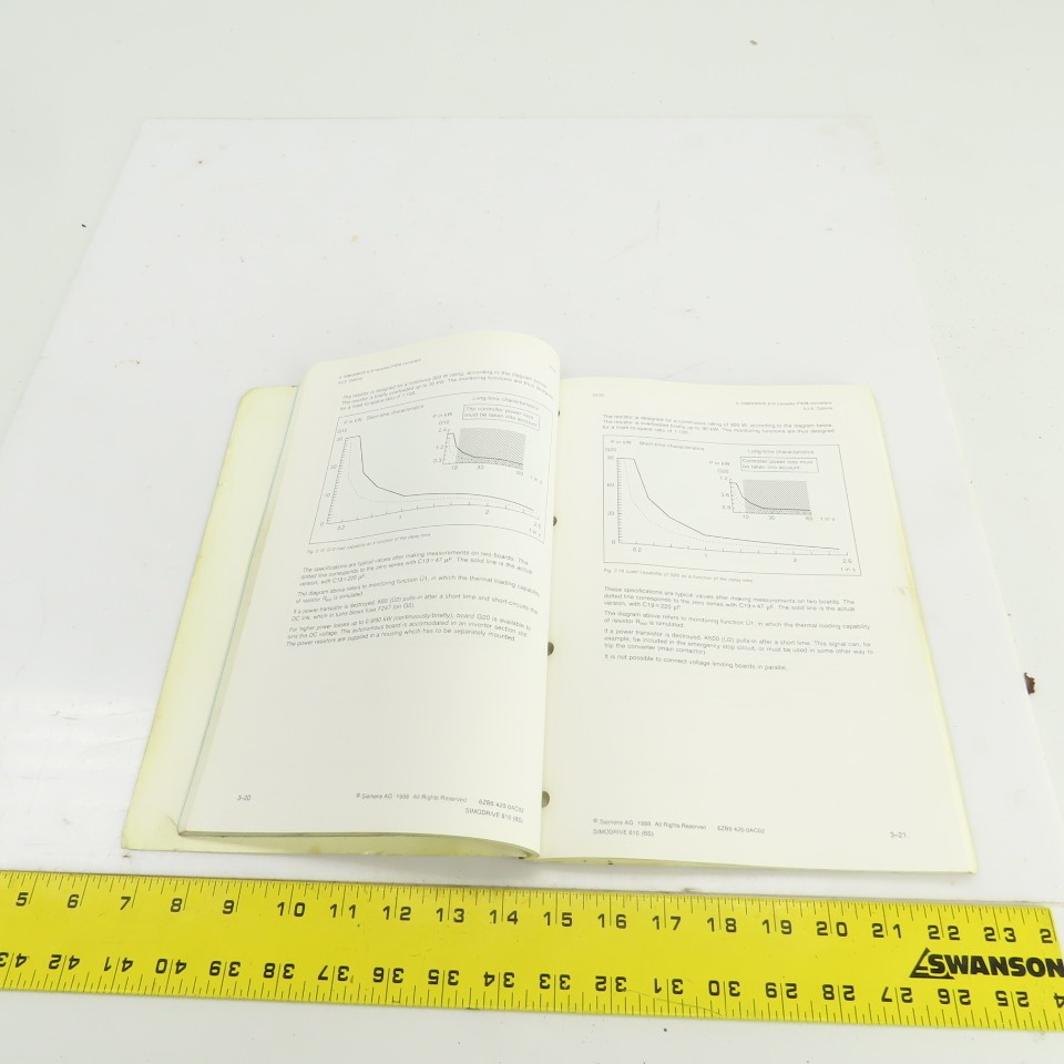 Siemens Simodrive 610 AC Feed Drives W/1FT5/1FS5 AC Serco Motors Manual 03.92