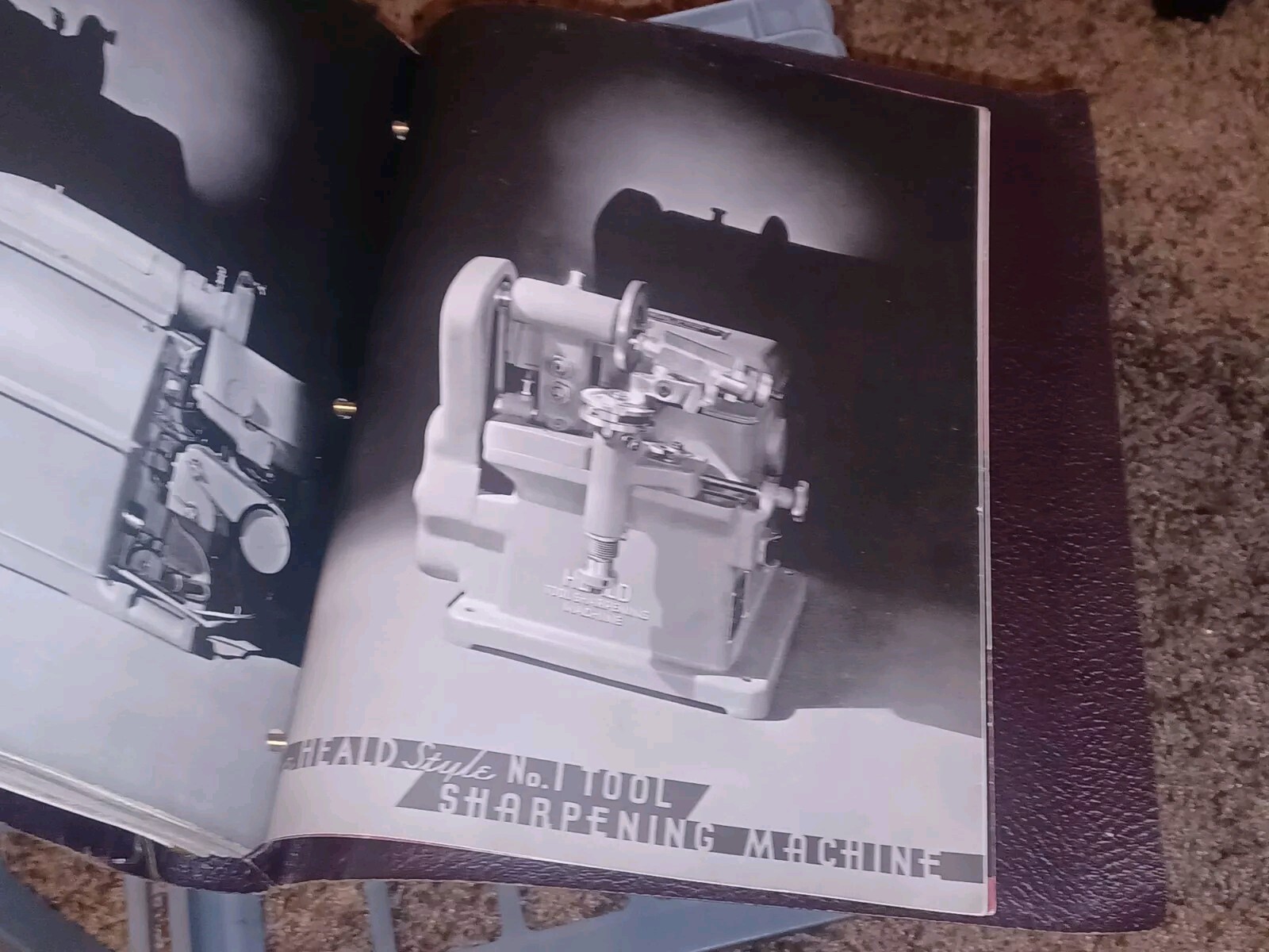 1946 HEALD COMPANY Precision GRINDING MACHINES Sales CATALOG LOT BINDER BOOK