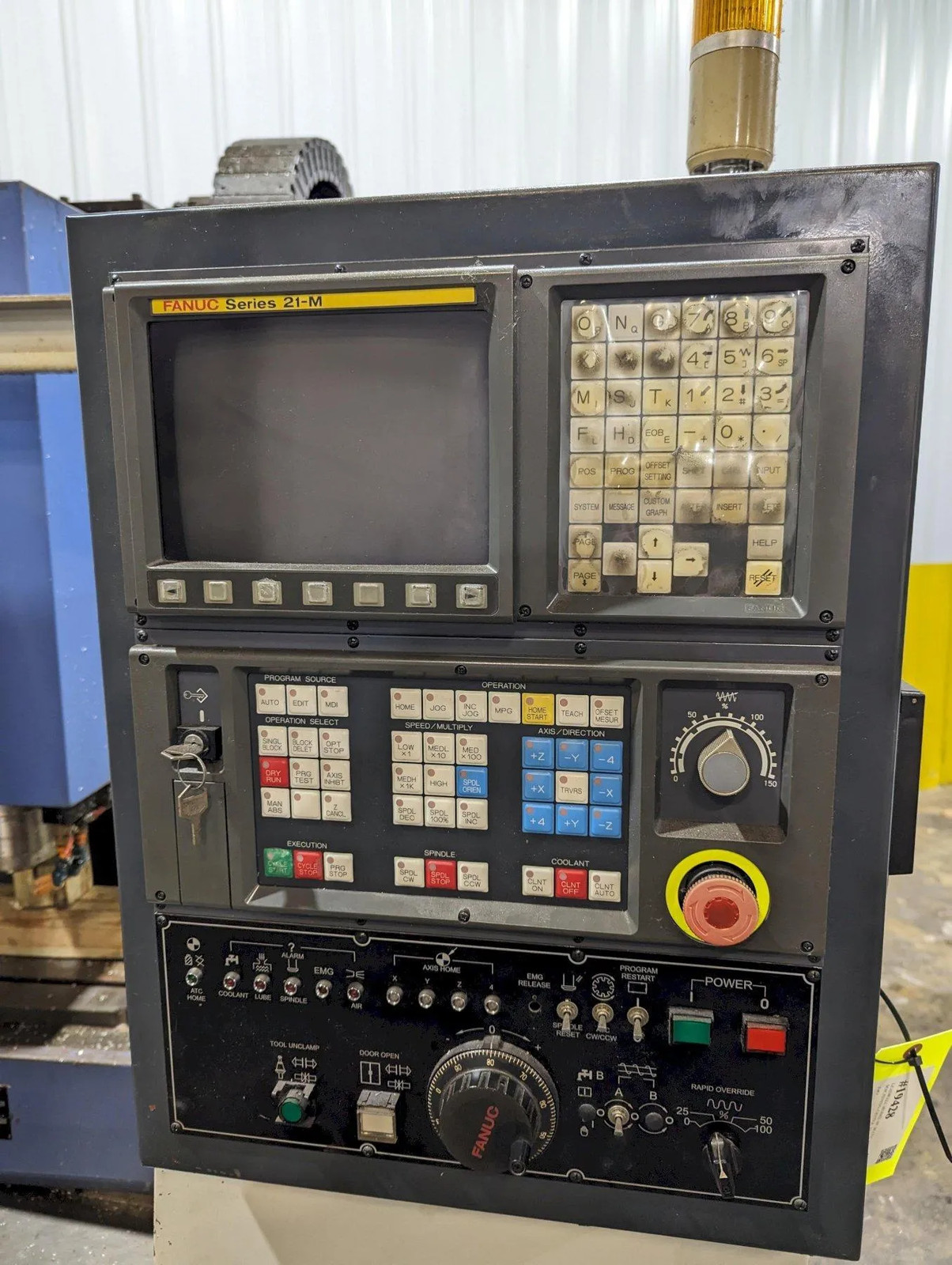 LEADWELL MODEL #V-30 CNC VERTICAL MACHINING CENTER: STOCK #19428