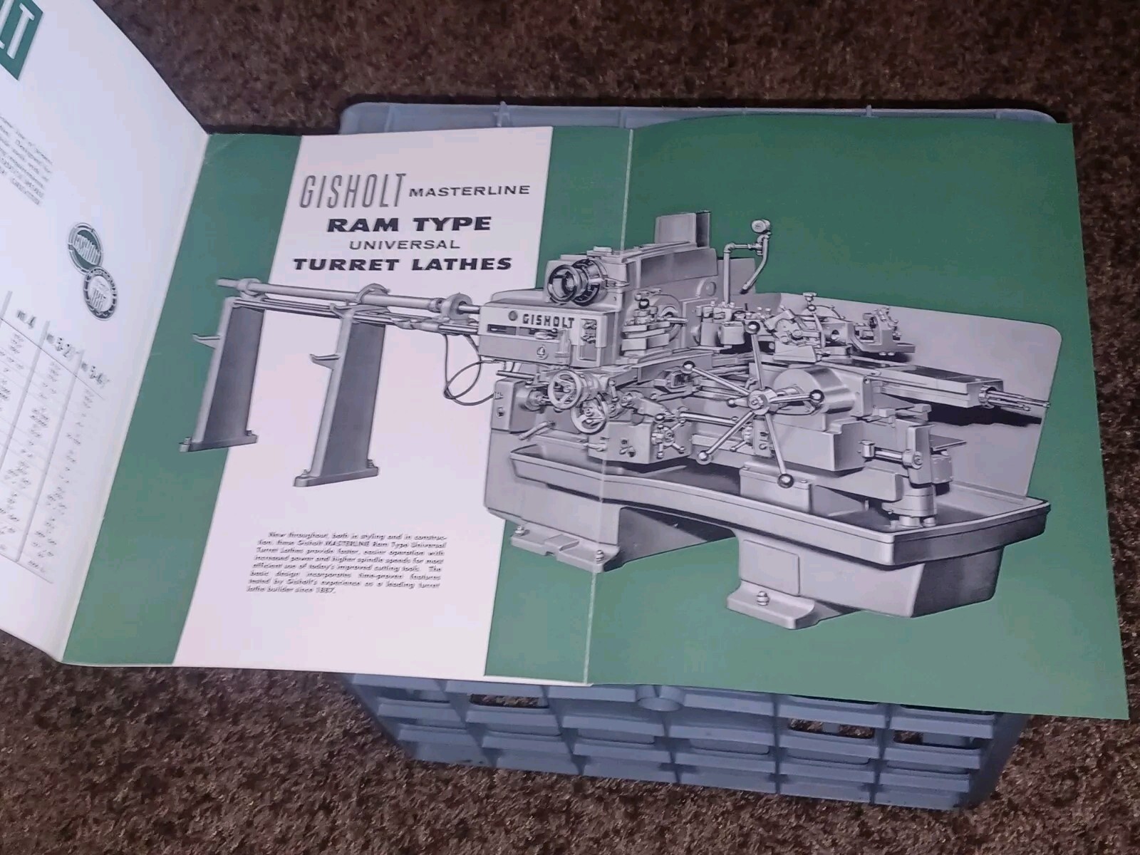 Gisholt Machine Company CATALOG BOOK Masterline Ram Type Universal Turret Lathes