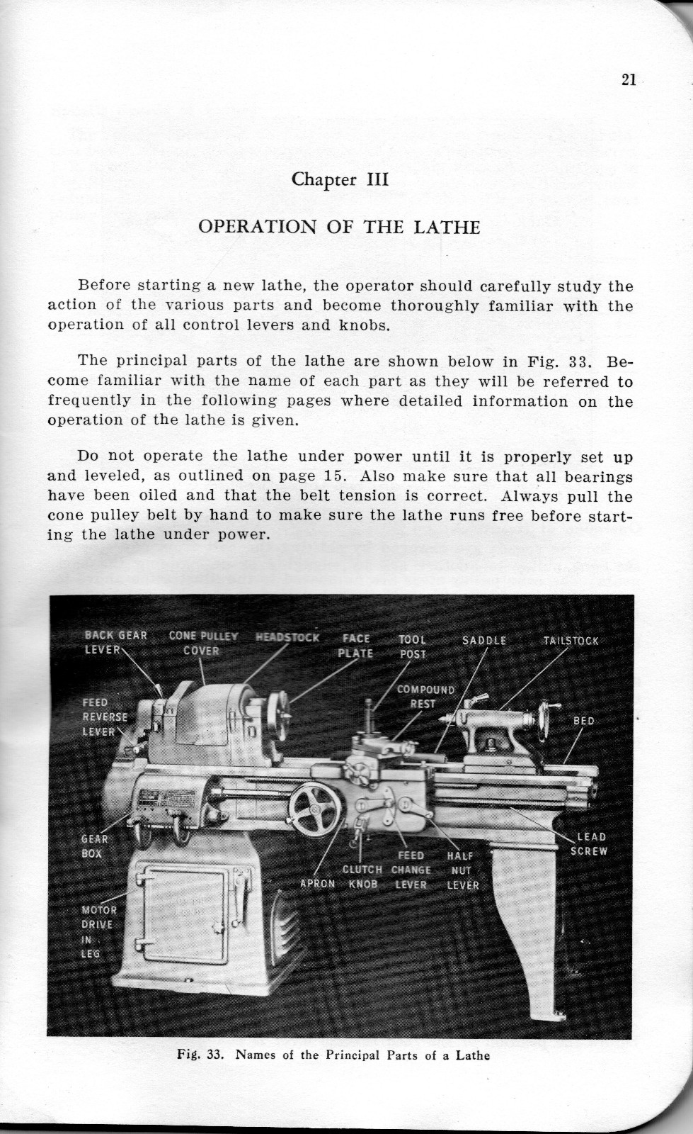 How To Run A Lathe South Bend vintage 1914 user manual CD-ROM