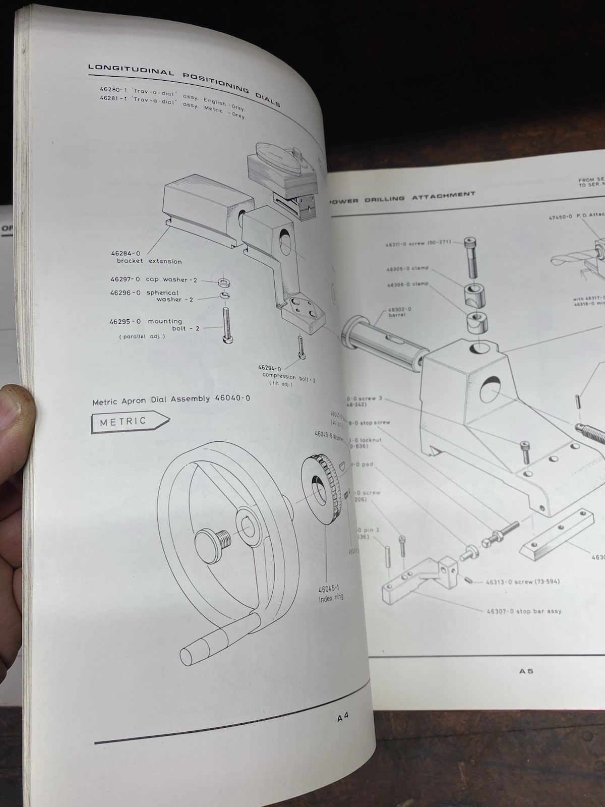 Clausing Colchester 21” Geared Head Lathes Instruction Parts Manual