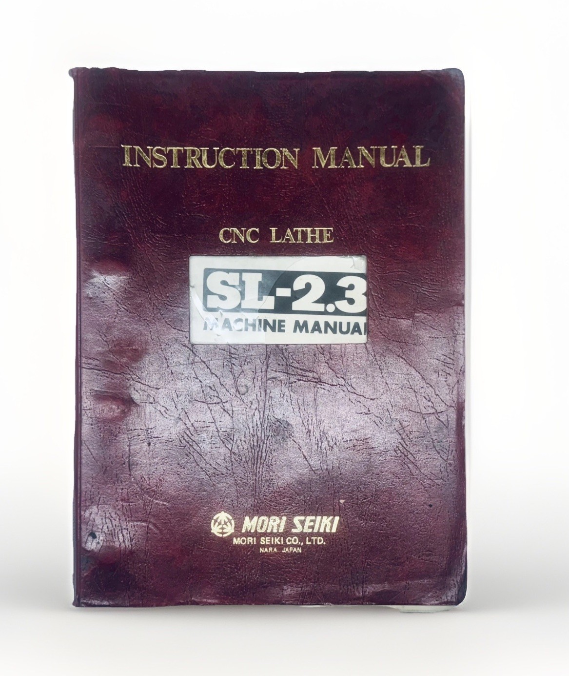 OEM Mori Seiki SL-2.3 CNC Lathe Instruction Manual Operator Machine Book