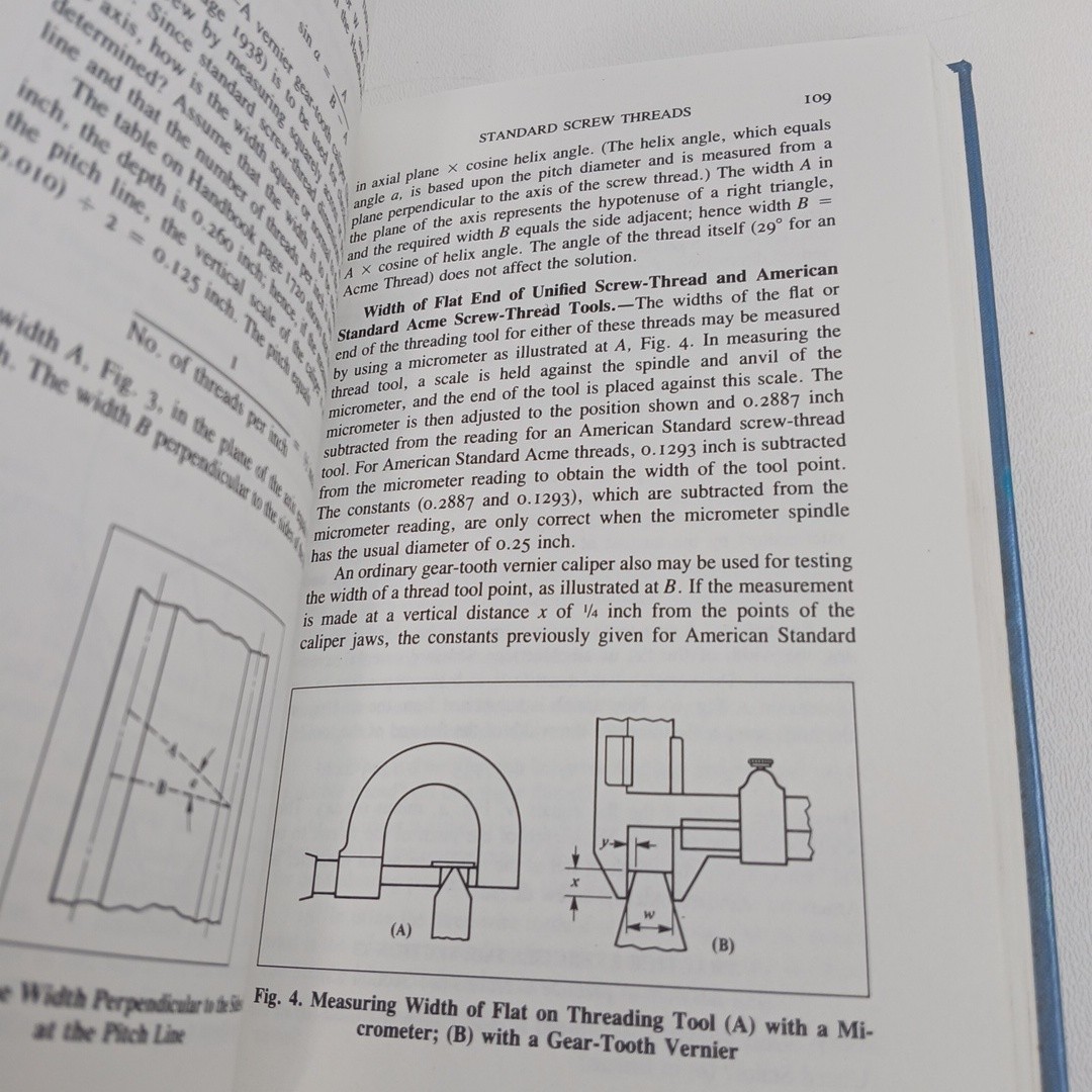 Machinery’s Handbook 25 Guide Twenty Fifth Edition HC 1996