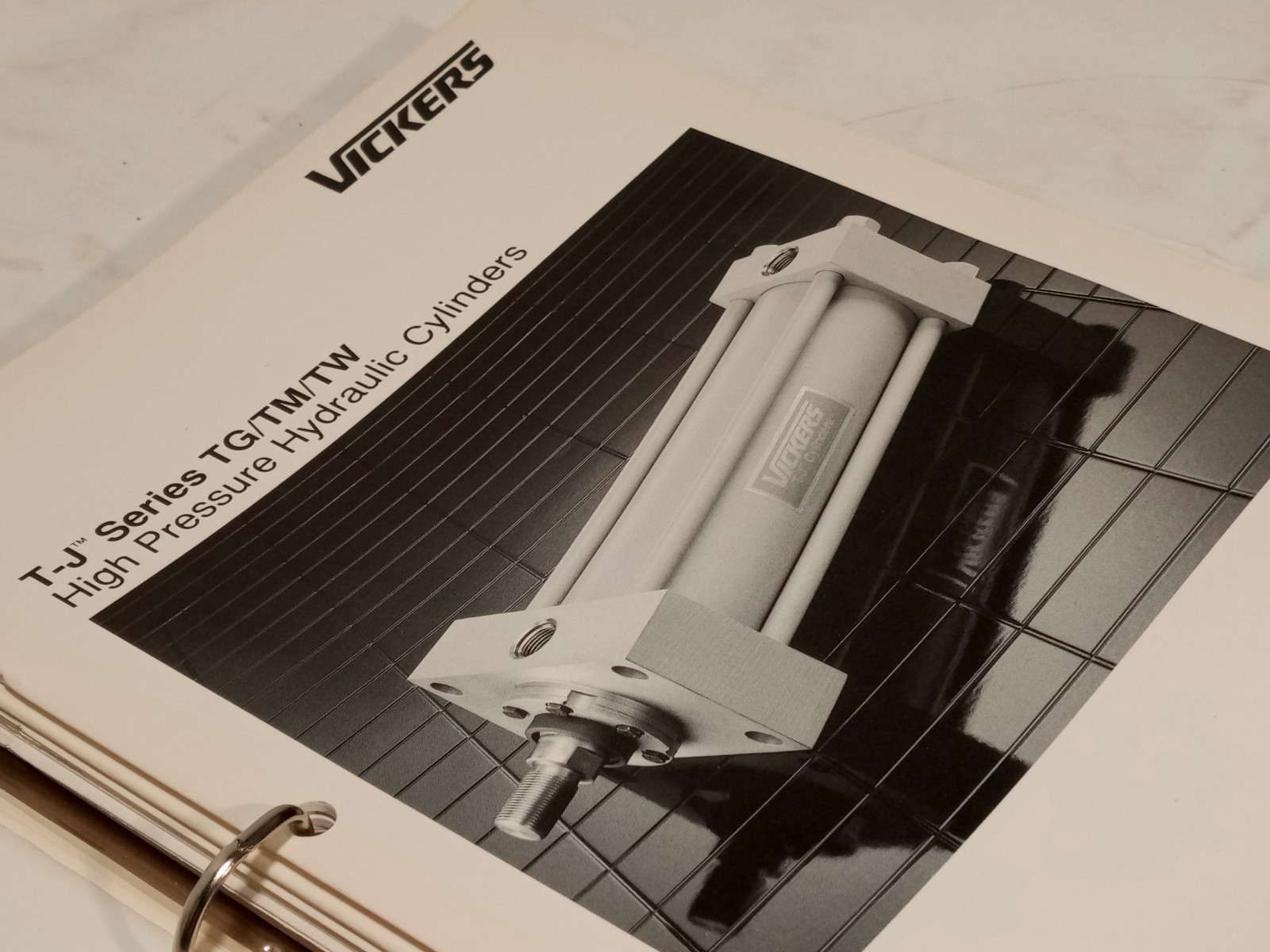 Walter Norris Co. Vickers cylinder catalog binder training school manual