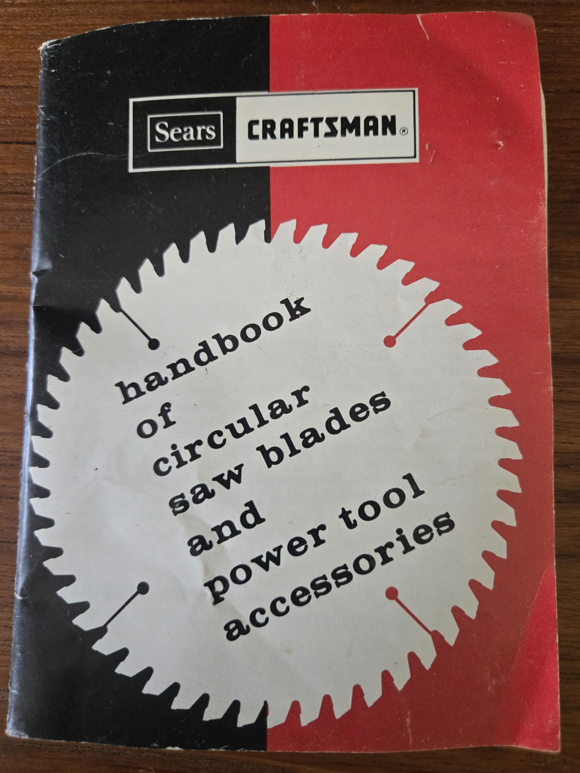 1975 Sears Craftsman Circular Saw Blades Power Tool Accessories Handbook Booklet
