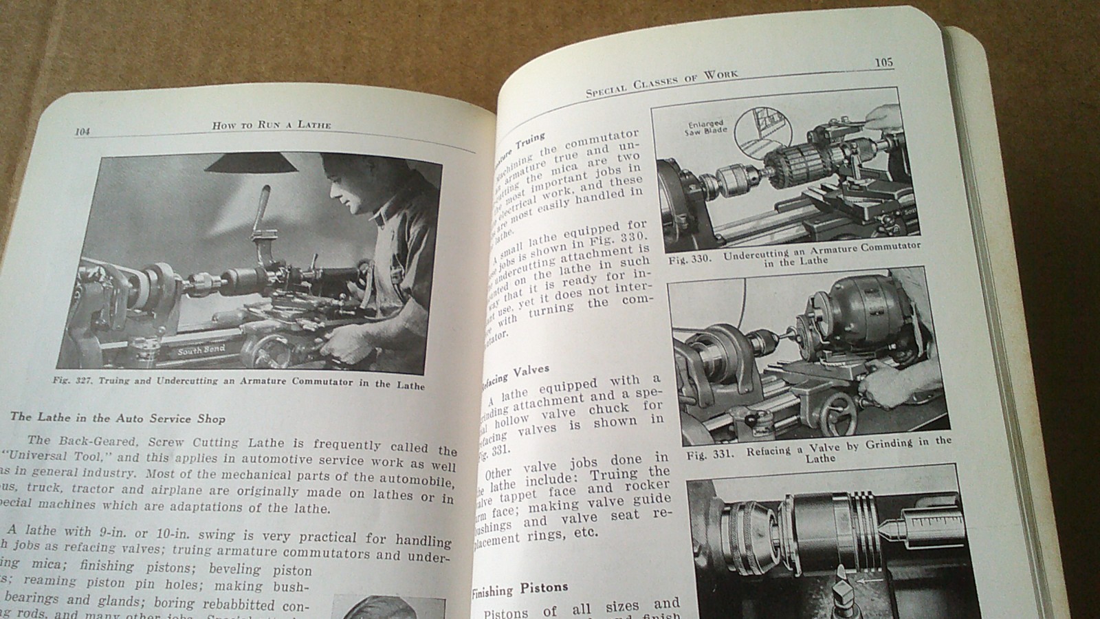1941 How to Run a Screw Cutting Lathe Care and Operation 41st Edition South Bend