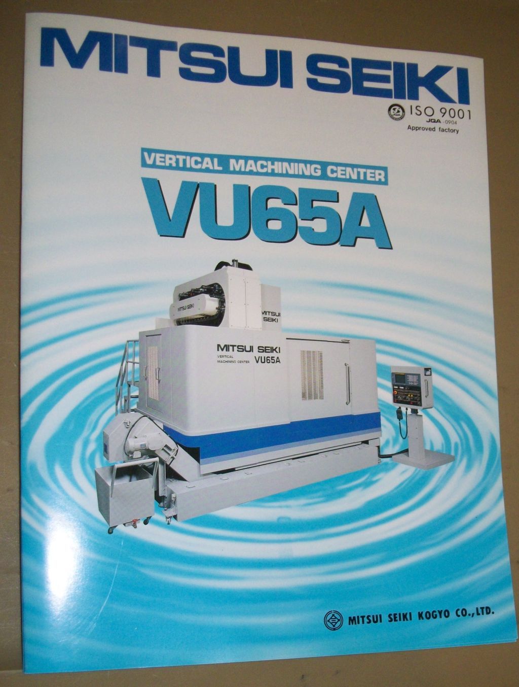 MITSUI SEIKI VMC VU65A SPECIFICATION