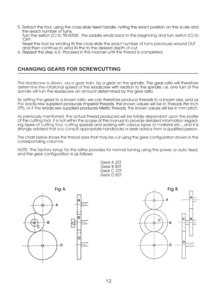 7×10″ Model Variable Speed MINI-LATHE Operator & Maintenance Manual Fits Enco