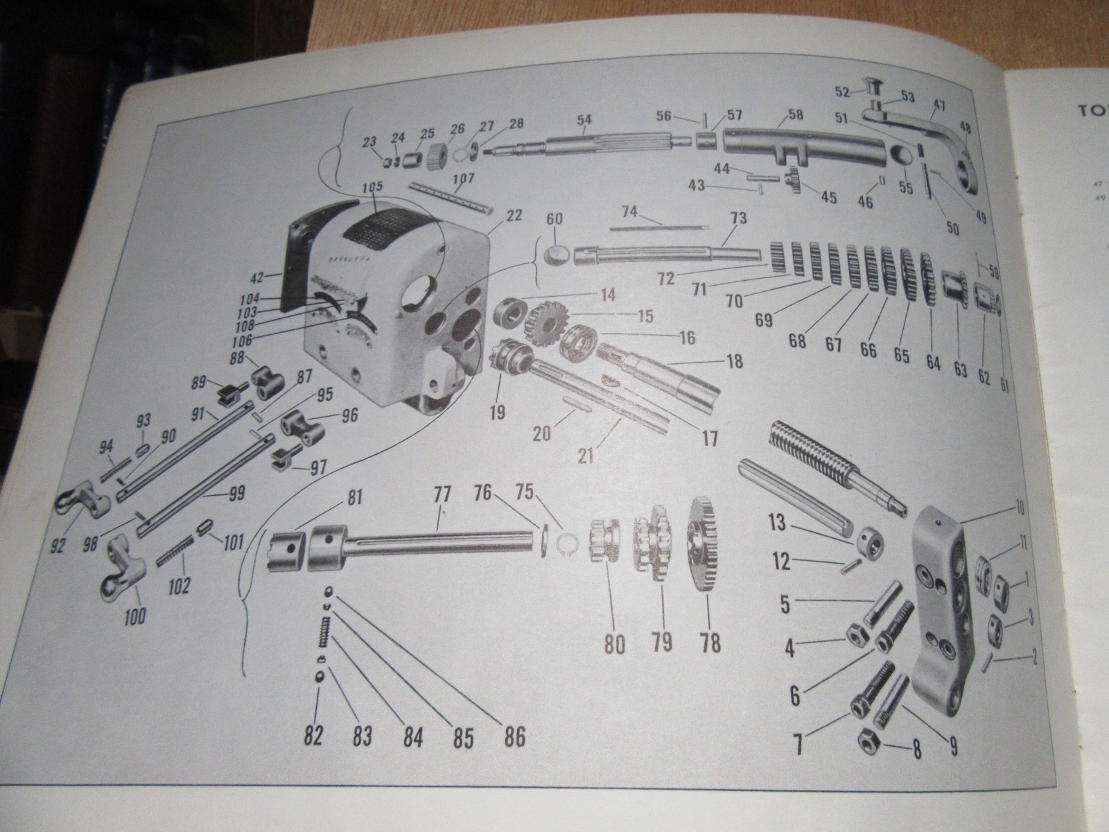 LEBLOND REGAL Dual Drive Metal Lathe Illustrated Instruction Manual Original