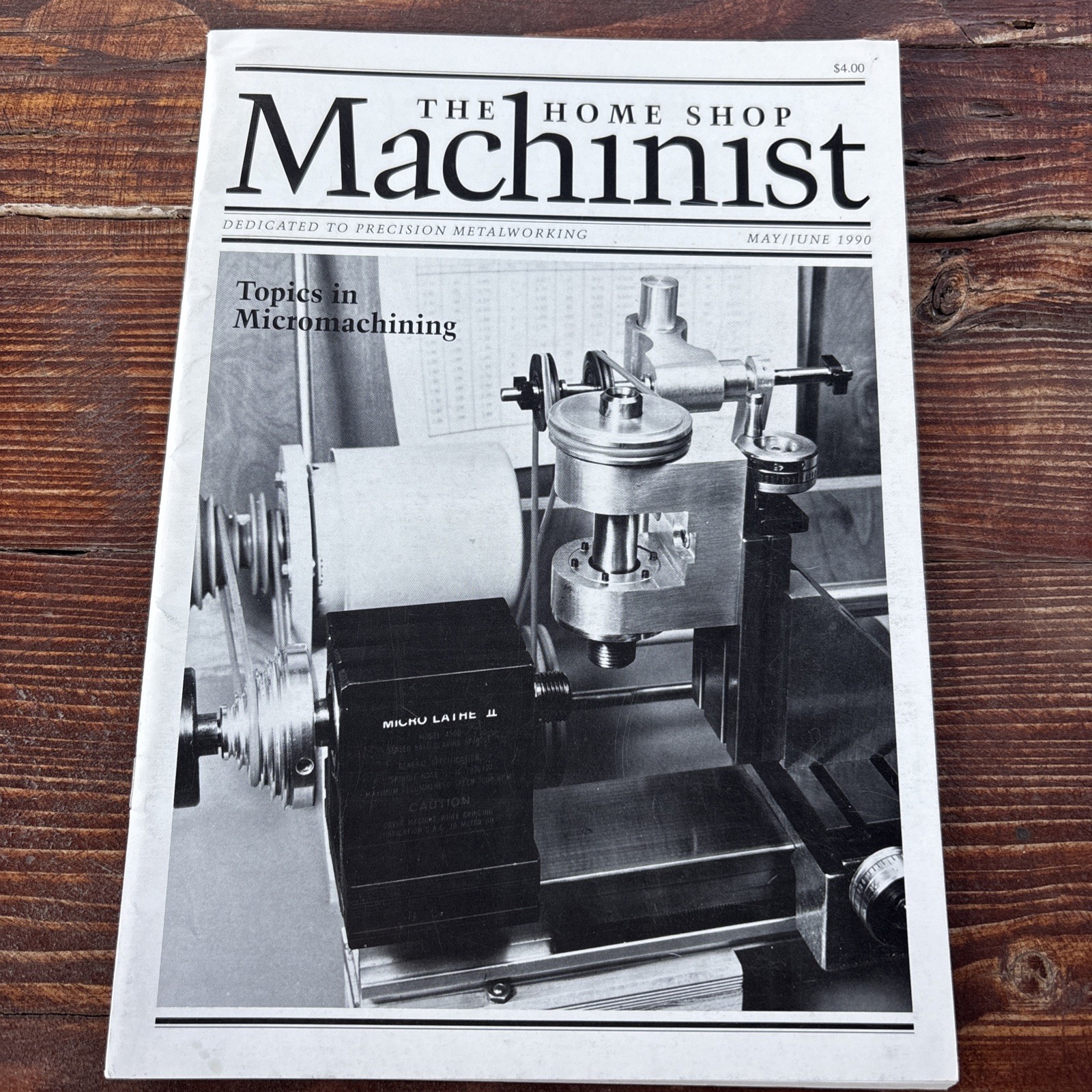 THE HOME SHOP Machinist Mat/June 1990
