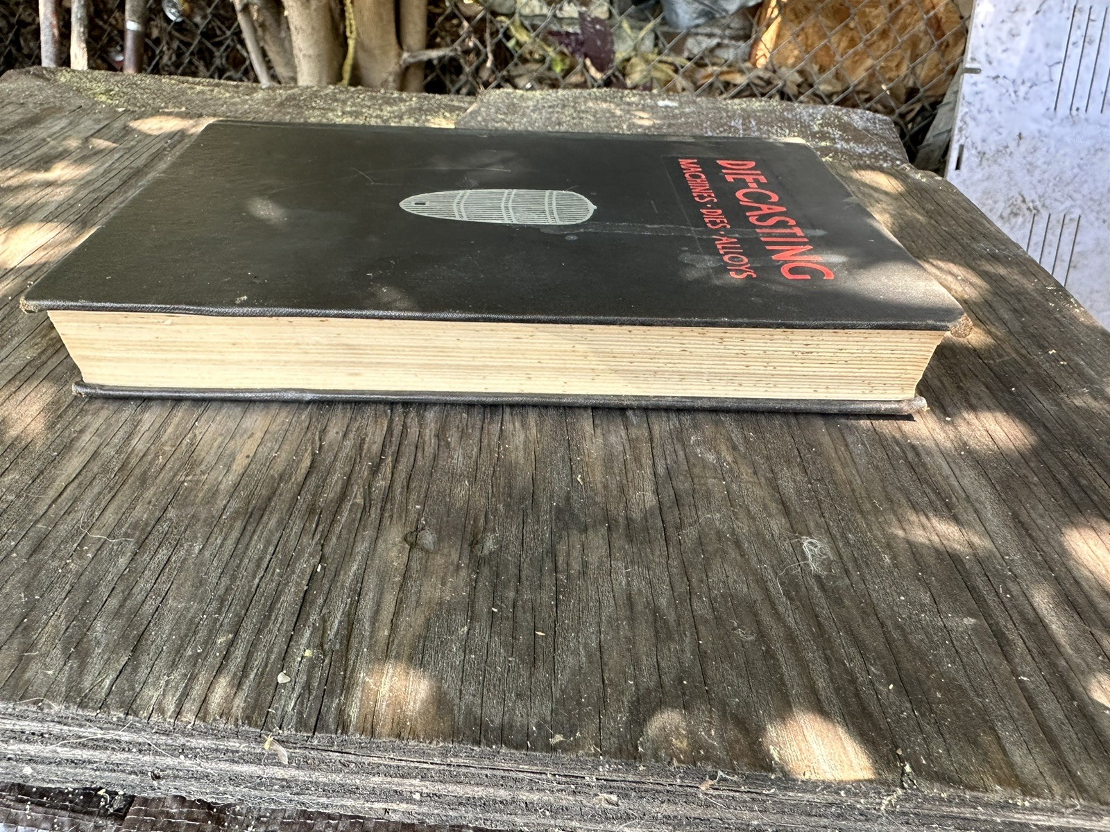 DIE-CASTING MACHINES DIES ALLOYS HARDCOVER 1936 FIRST EDITION Decent Condition