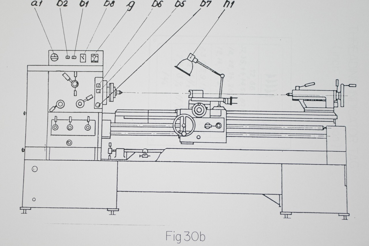 Summit 16″ , Lathe Instructions Parts and Electrical Manual Year (1978) Page109