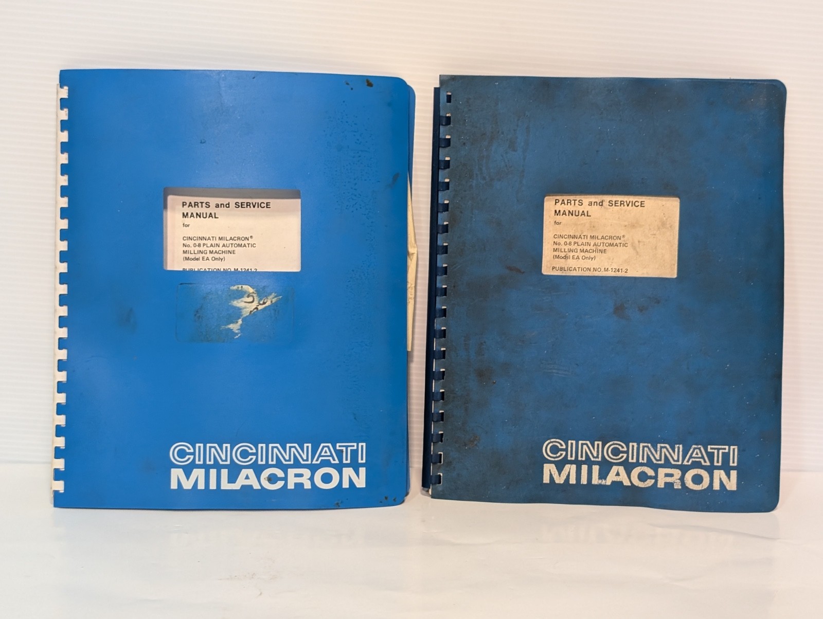 Cincinnati Milacron EA 0-8 Plain Automatic Milling Machine Parts, Service Manual