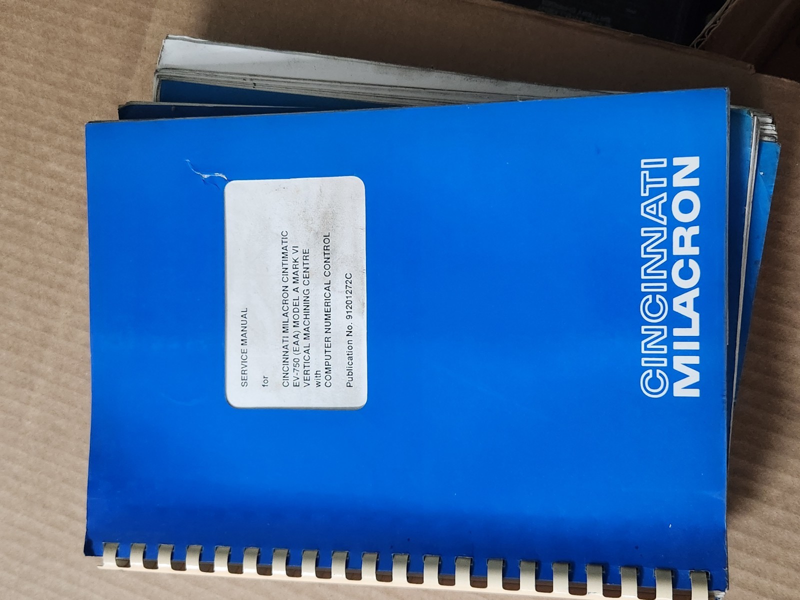 Original Cincinnati Milacron Electronic Tool Gage Service And Operating Manual