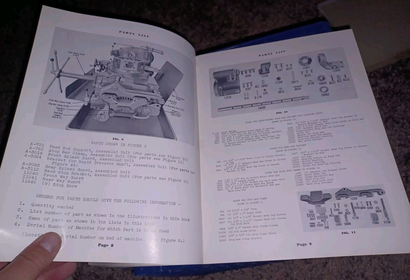 Jones & Lamson SADDLE TYPE TURRET LATHES Instruction Book Parts List Manual VTG