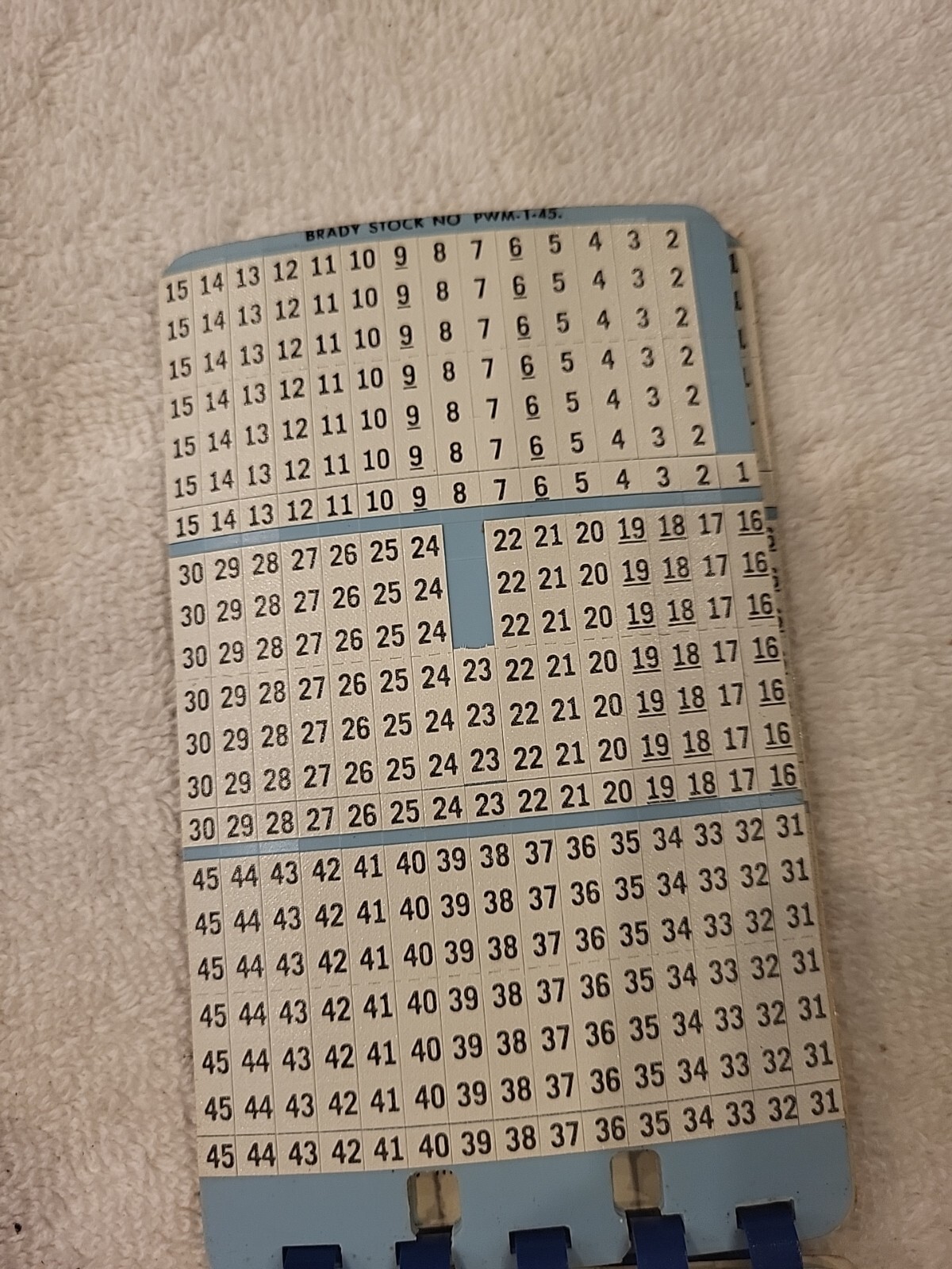 Brady Porta-Pack Wire Markers Morse Machinist’s Practical Guide Lufkin Time Save