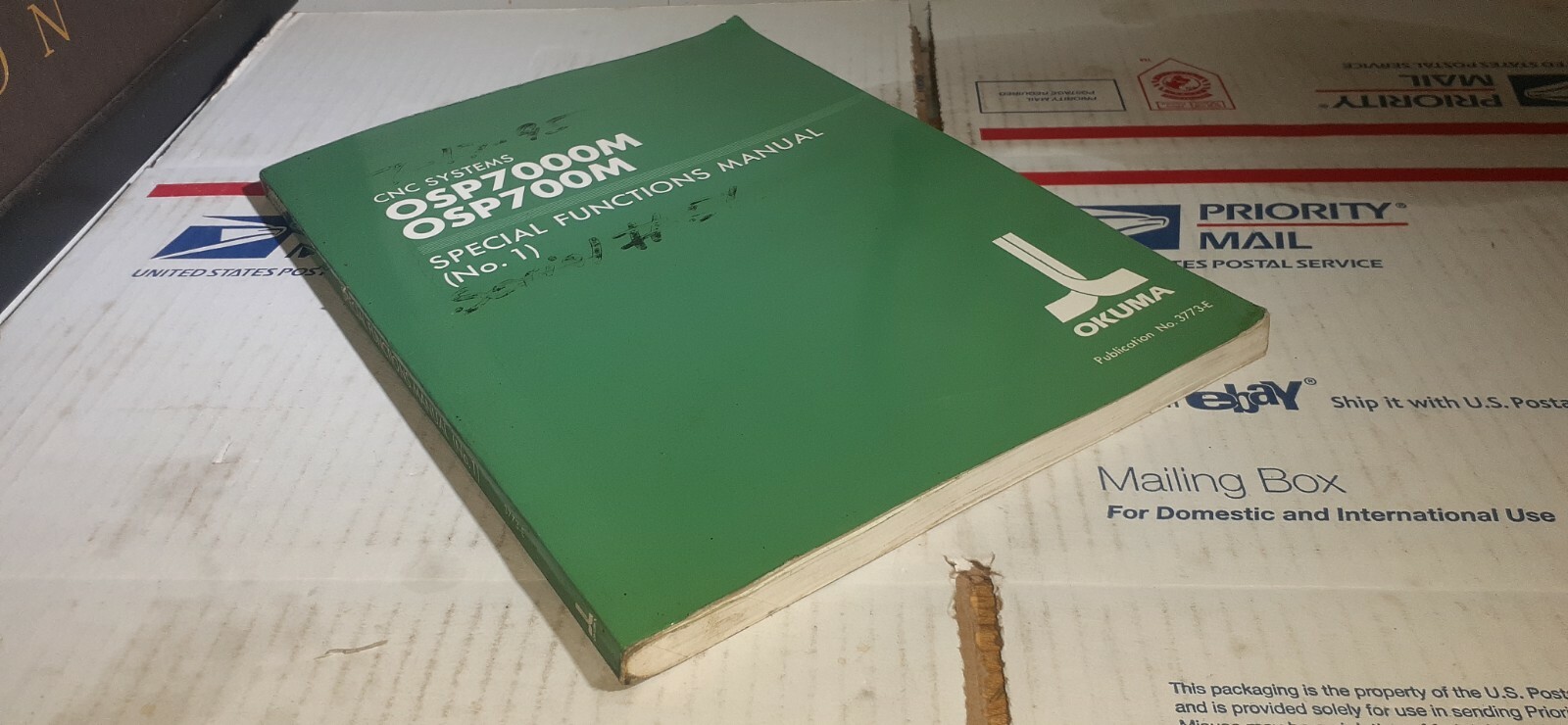 OKUMA OSP7000M OSP700M SPECIAL FUNCTIONS MANUAL (No. 1) 3773-E FastShipping