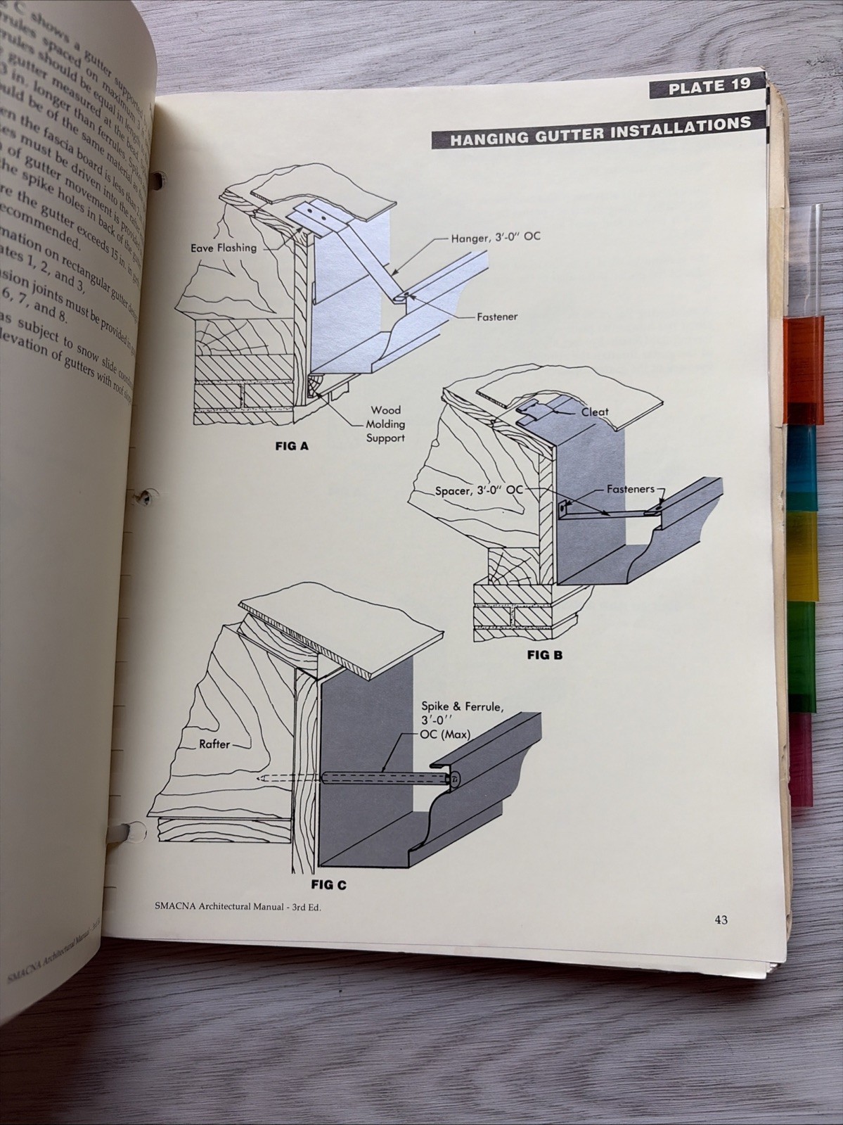 Vintage SMACNA Architectural Sheet Metal Manual 3rd Edition 1979 Preowned