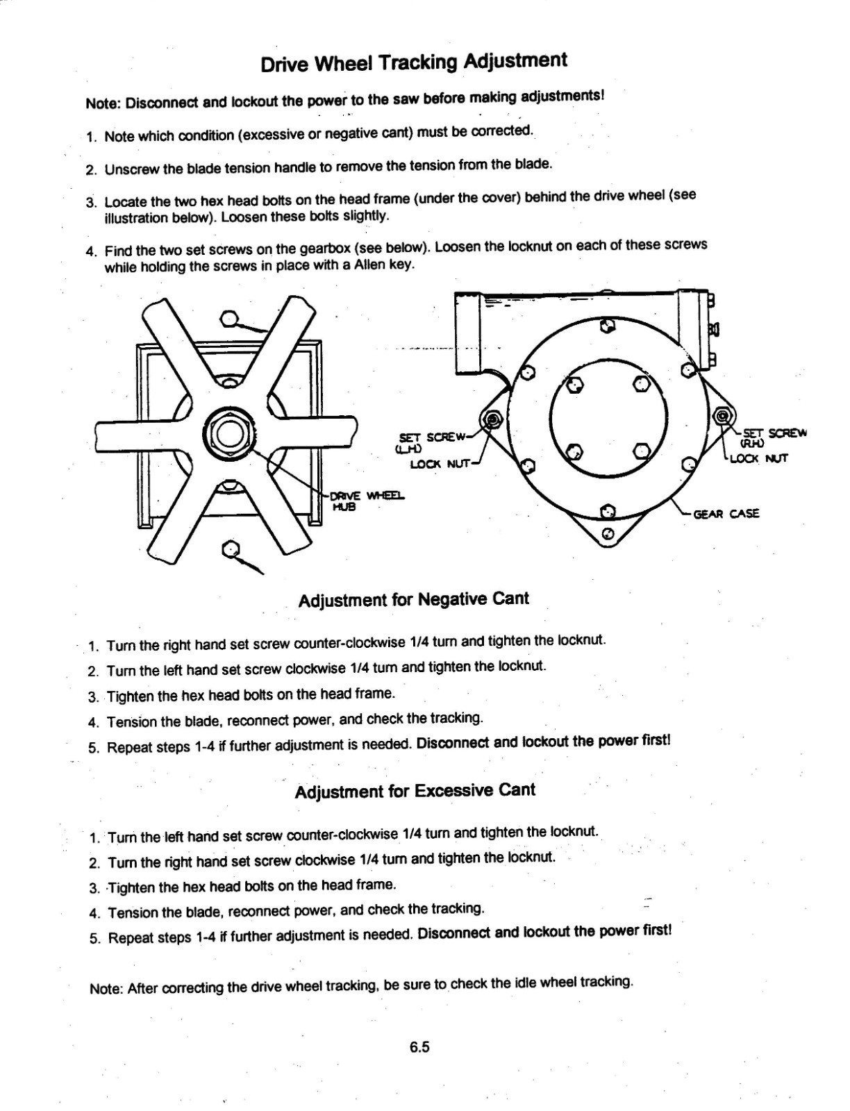 Metal Band Cut-Off Saw Service Manual & Parts List Fits Kalamazoo 7A Series
