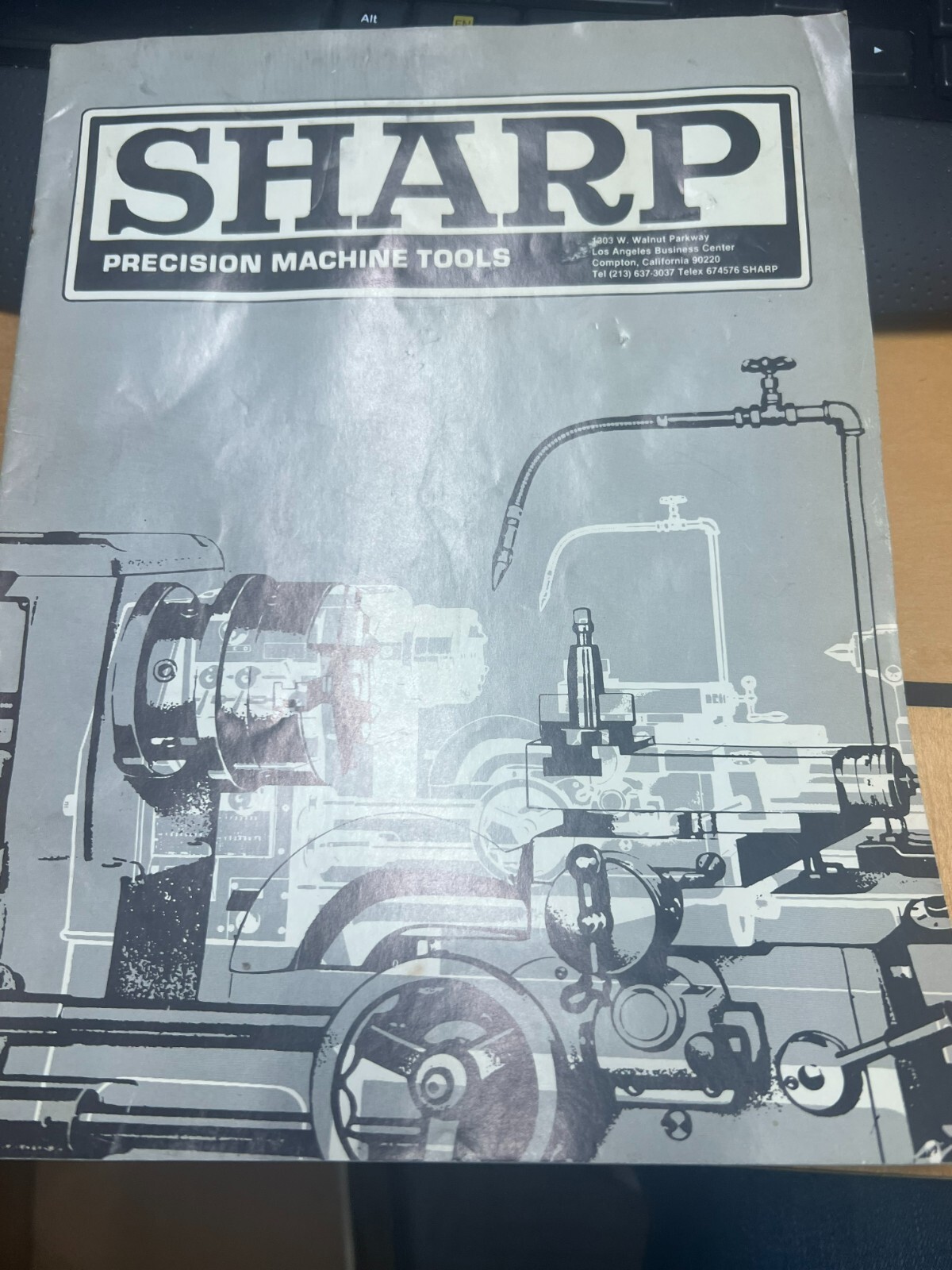 Sharp machine tool sale brochure