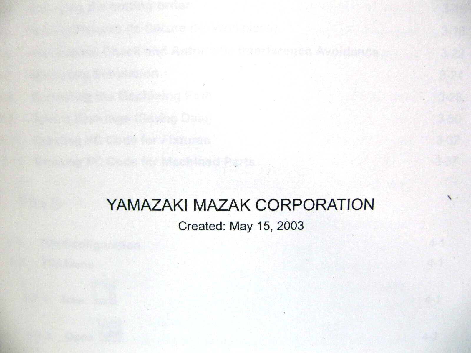 Yamazaki Mazak Corp. Operating Manual SpaceCAM Solid User Manual