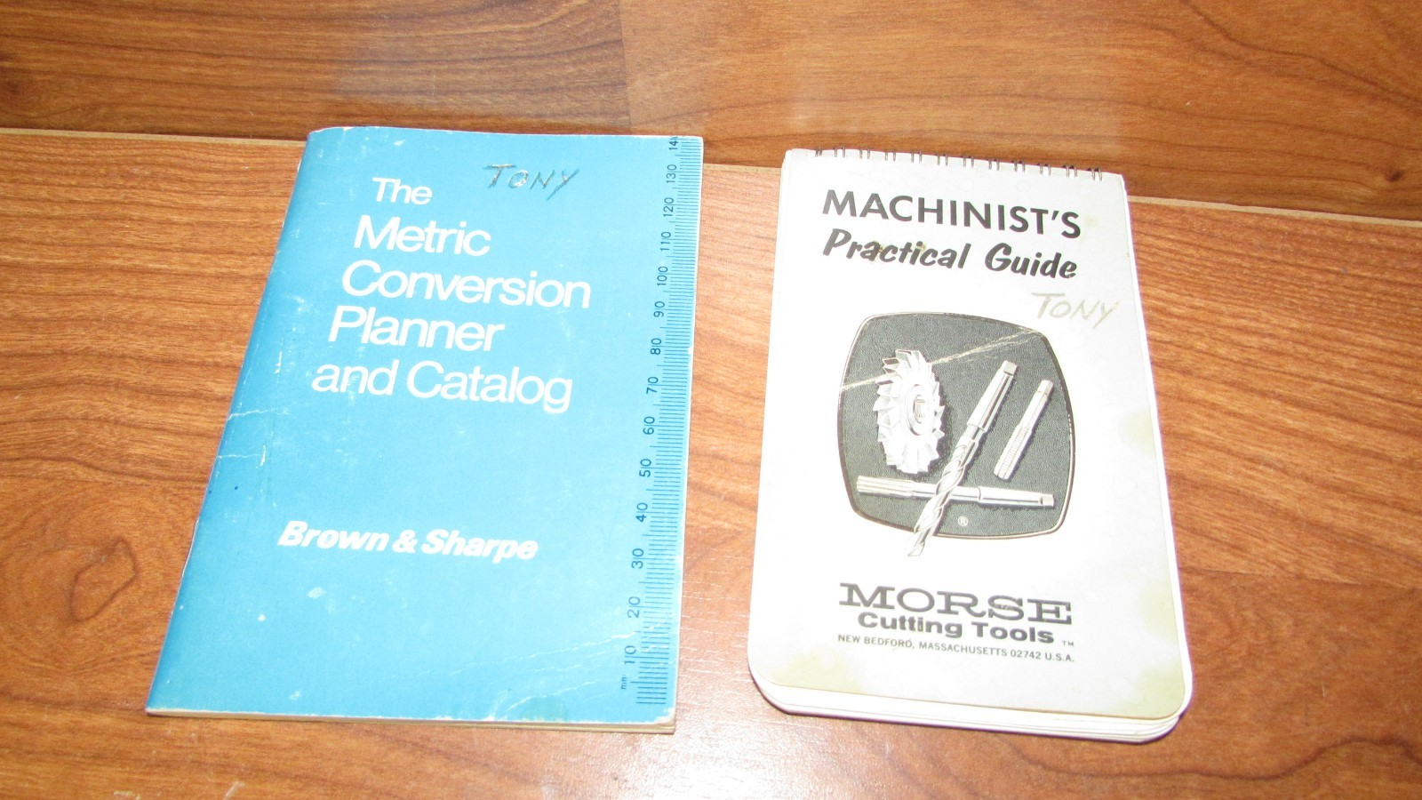 Vintage Machinist’s Practical Guide & Metric Conversion Planner Morse Machining