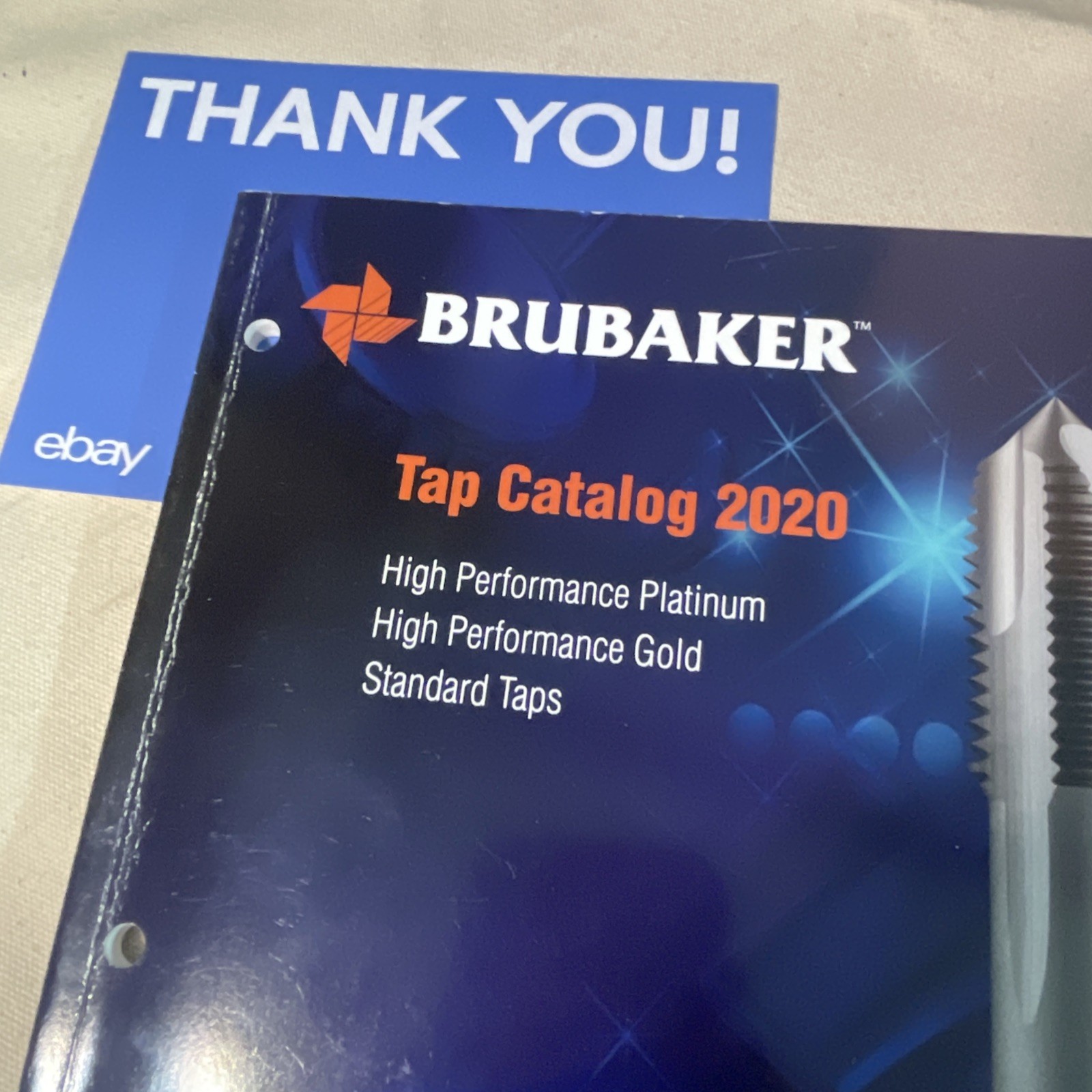 2020 Brubaker Tap Catalog Platinum Standard Gold Guide Book Machinery