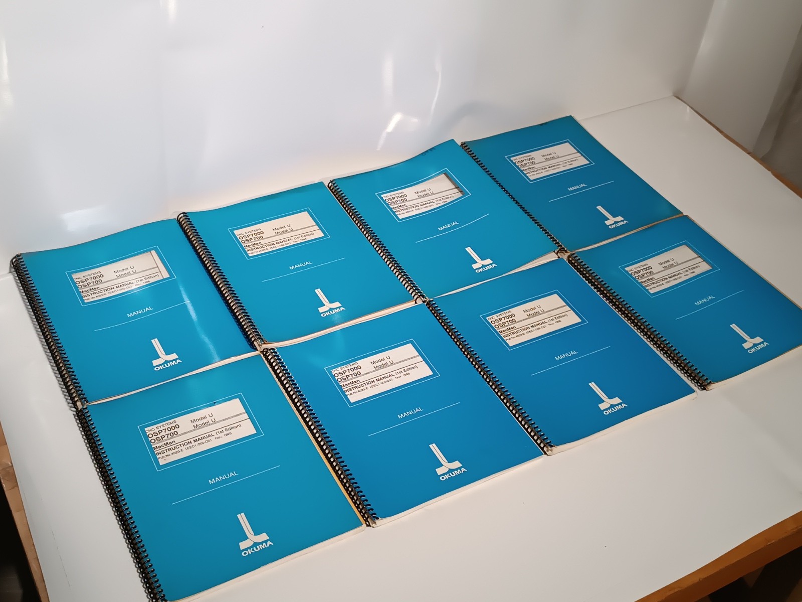 Okuma OSP7000 OSP700 Model U Mac Man Maintenance Manual 1st Edition 4023-E