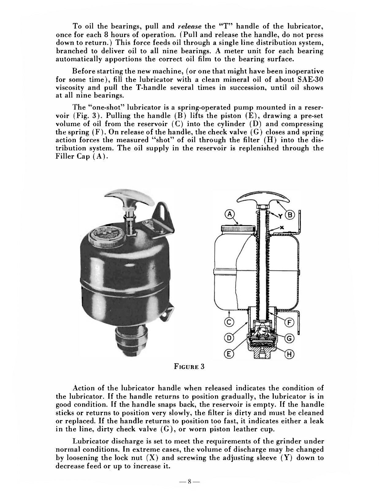 Taft Peirce #1 Surface Grinder Installation, Instruction, & Parts Manual #2143