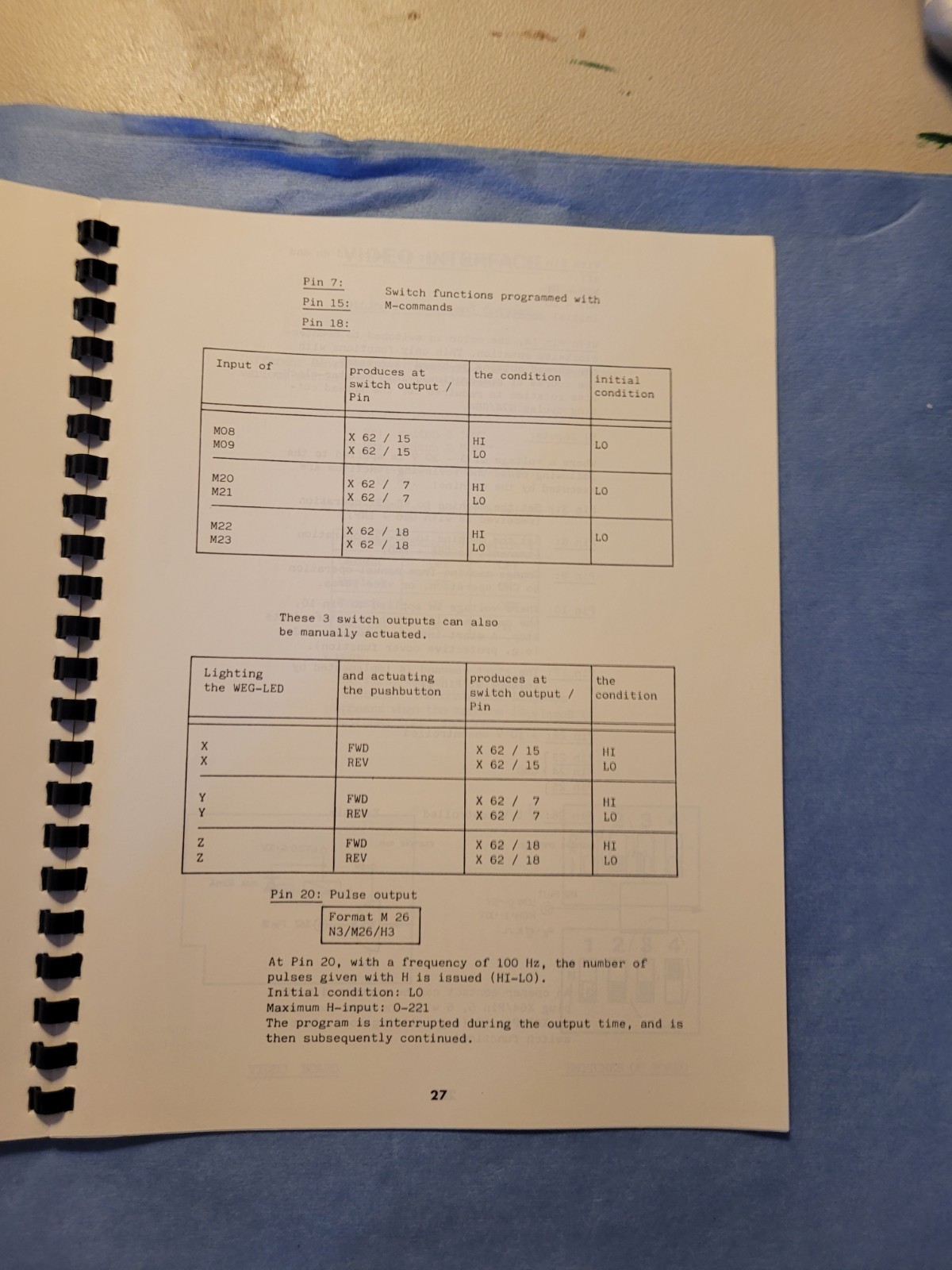 Emco F1 CNC Milling Machine Instruction Manual