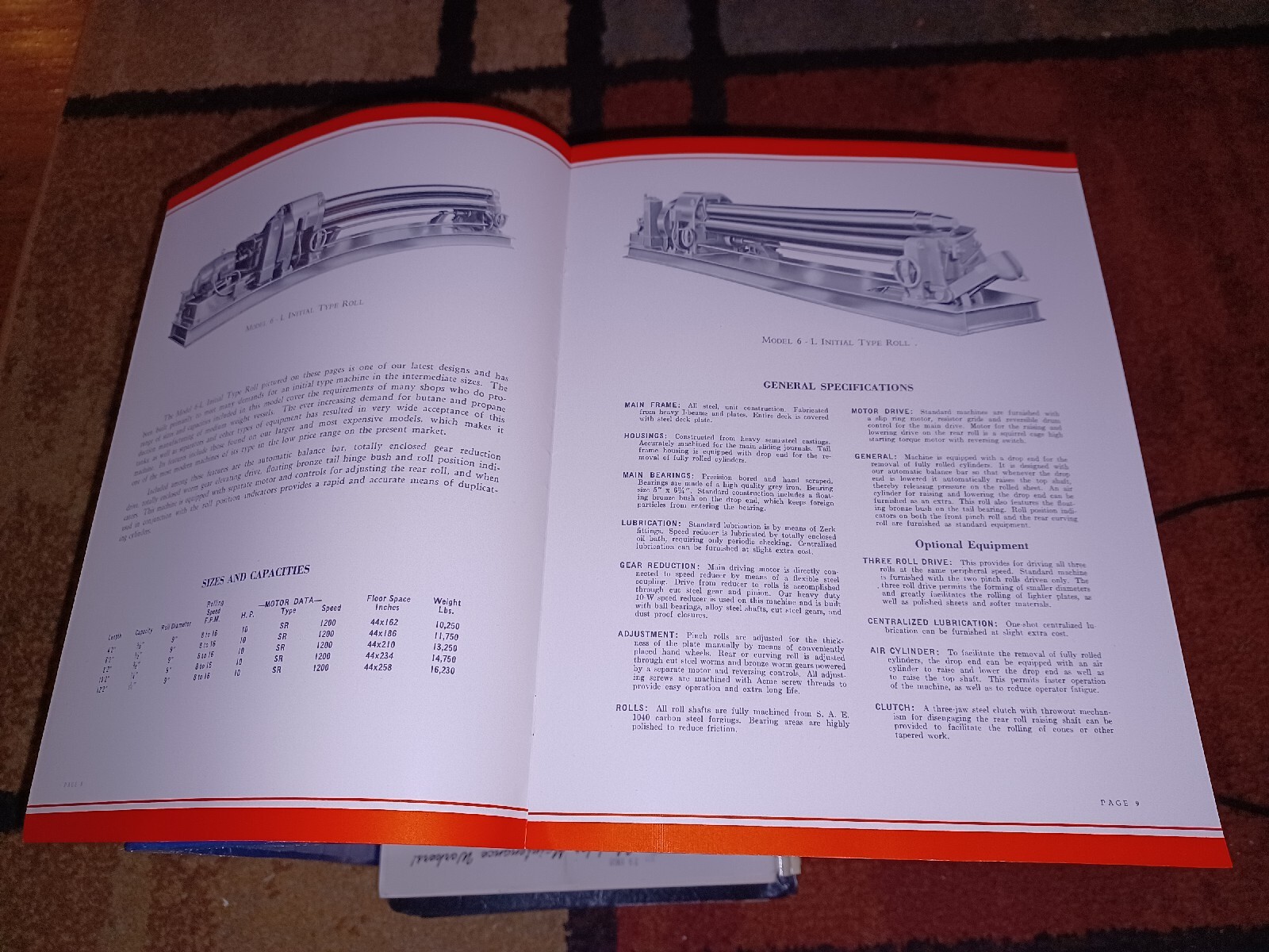 Webb Corporation PLATE BENDING ROLLS industrial Machinist Tools Book Catalog #55