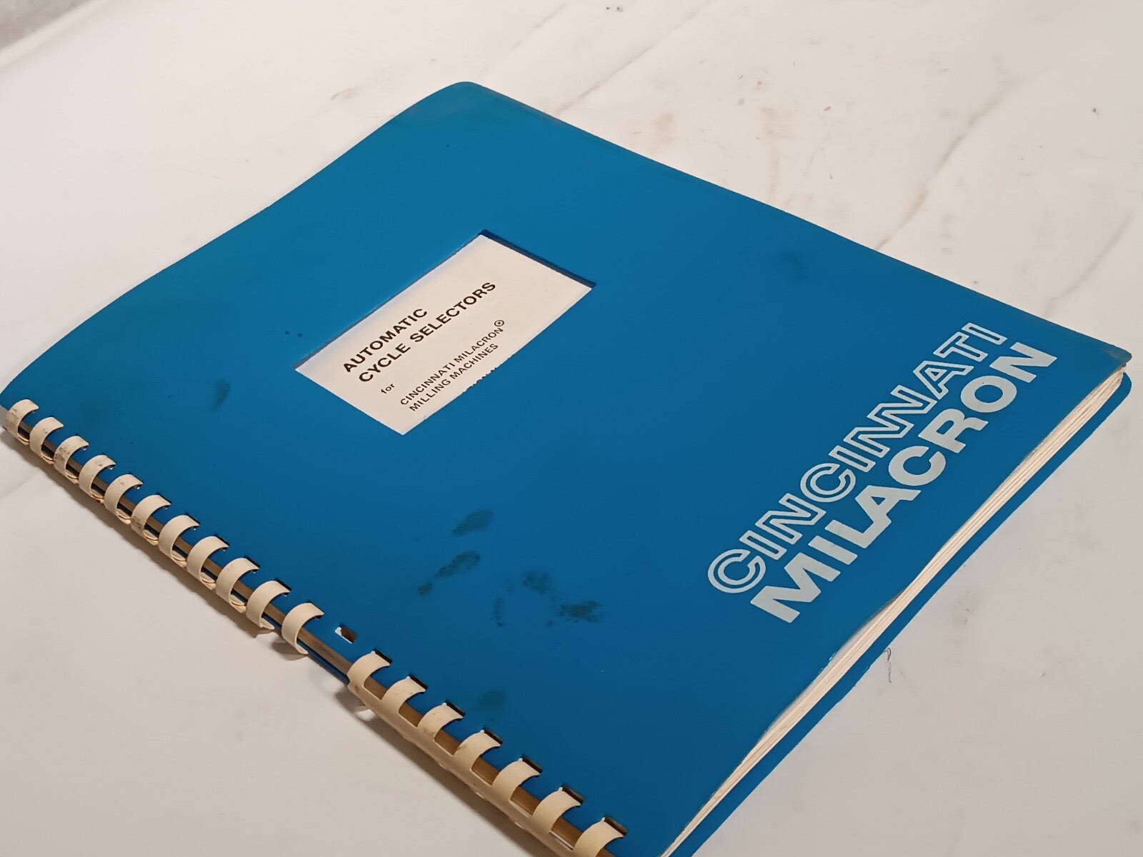 Cincinnati Milacron 0-8 & 0-12 Plain Automatic Cycle Milling Machine Parts List