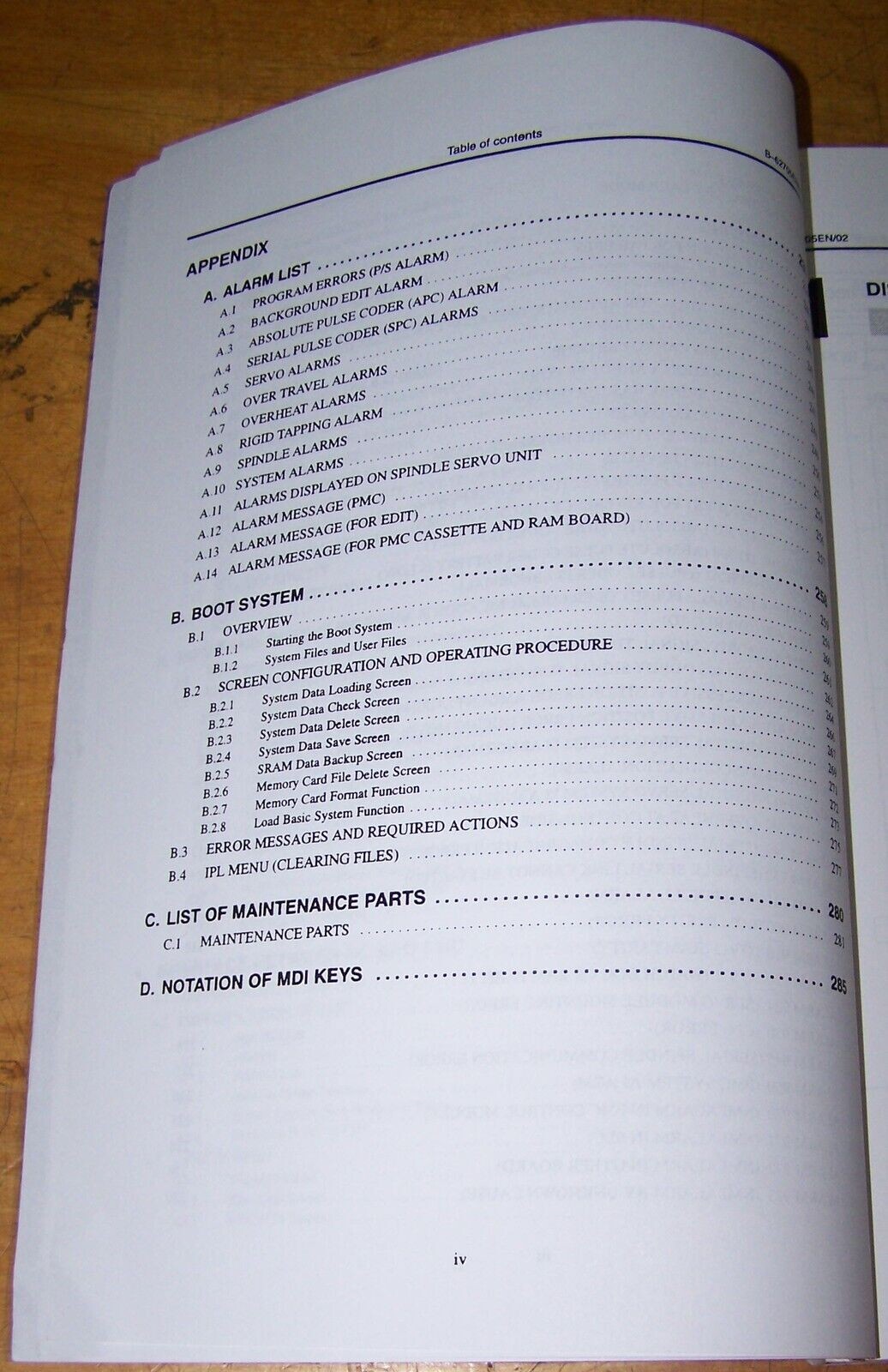 GE Fanuc Series CNC 21-MB, 210-MB Maintenance Manual B-62705EN/02