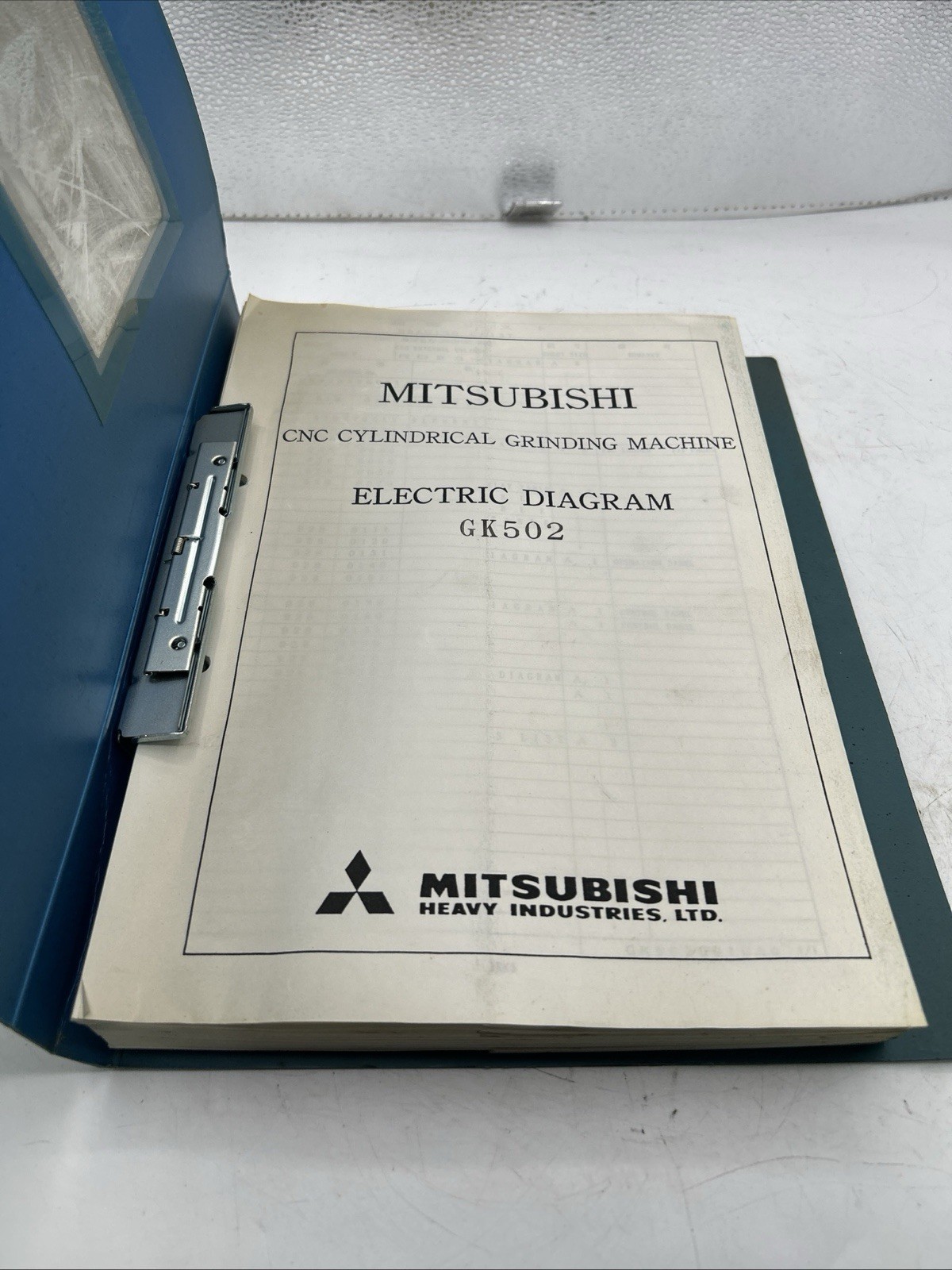 Mitsubishi gk502 Electric Diagram CNC Cylindrical Grinding Machine Manuals