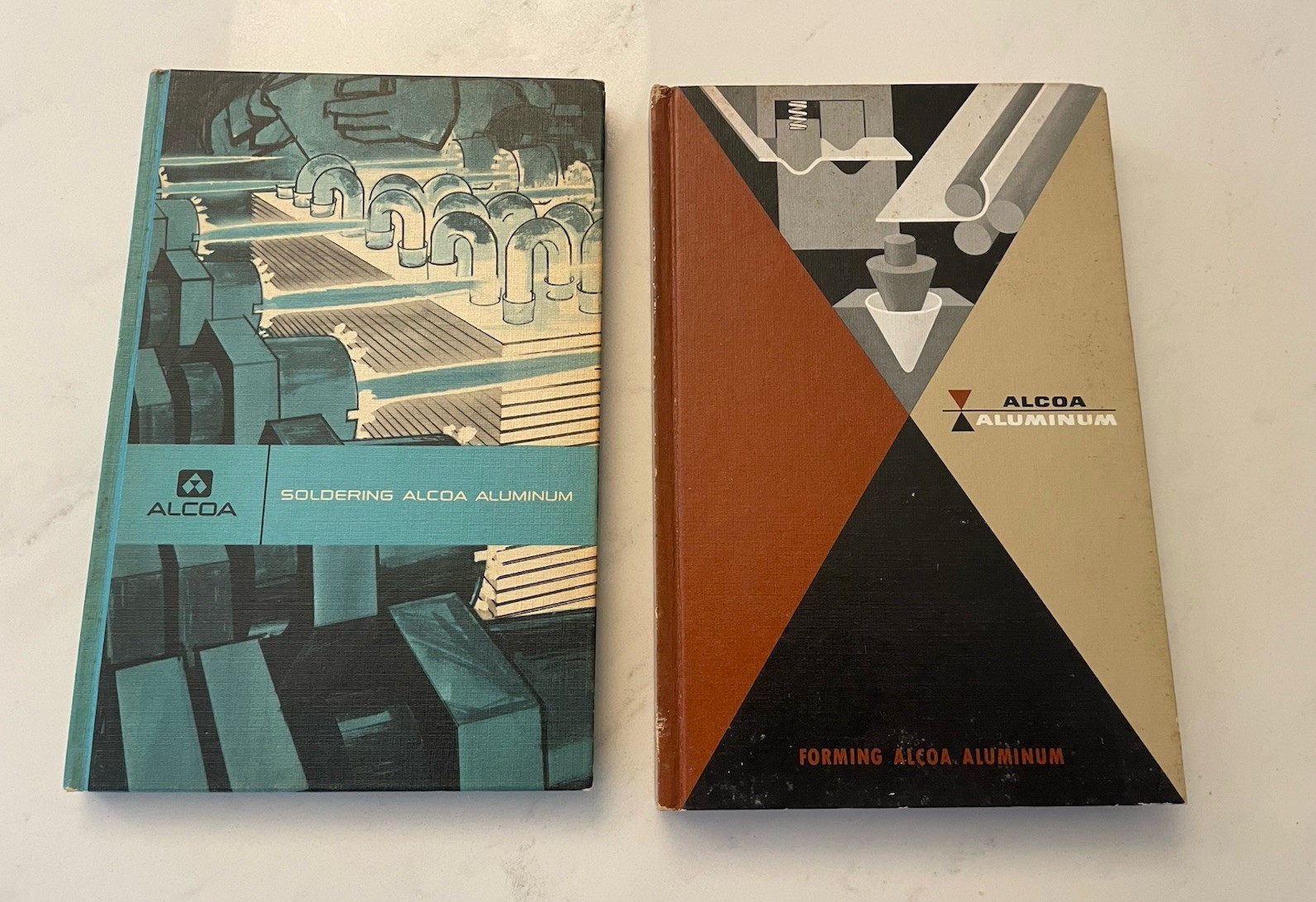 Vintage 1960s Alcoa Aluminum Handbooks Book Soldering and Forming