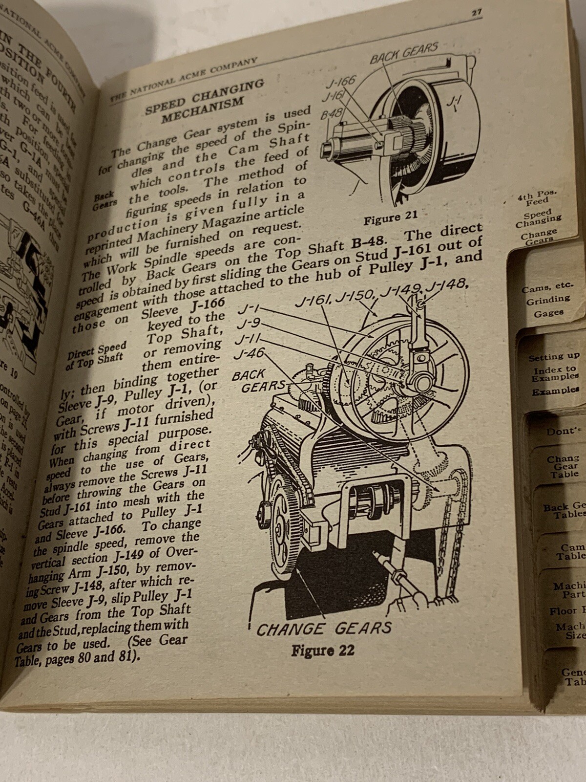 RARE 1917 Acme Automatic Multiple Spindle Screw Machine Reference Book
