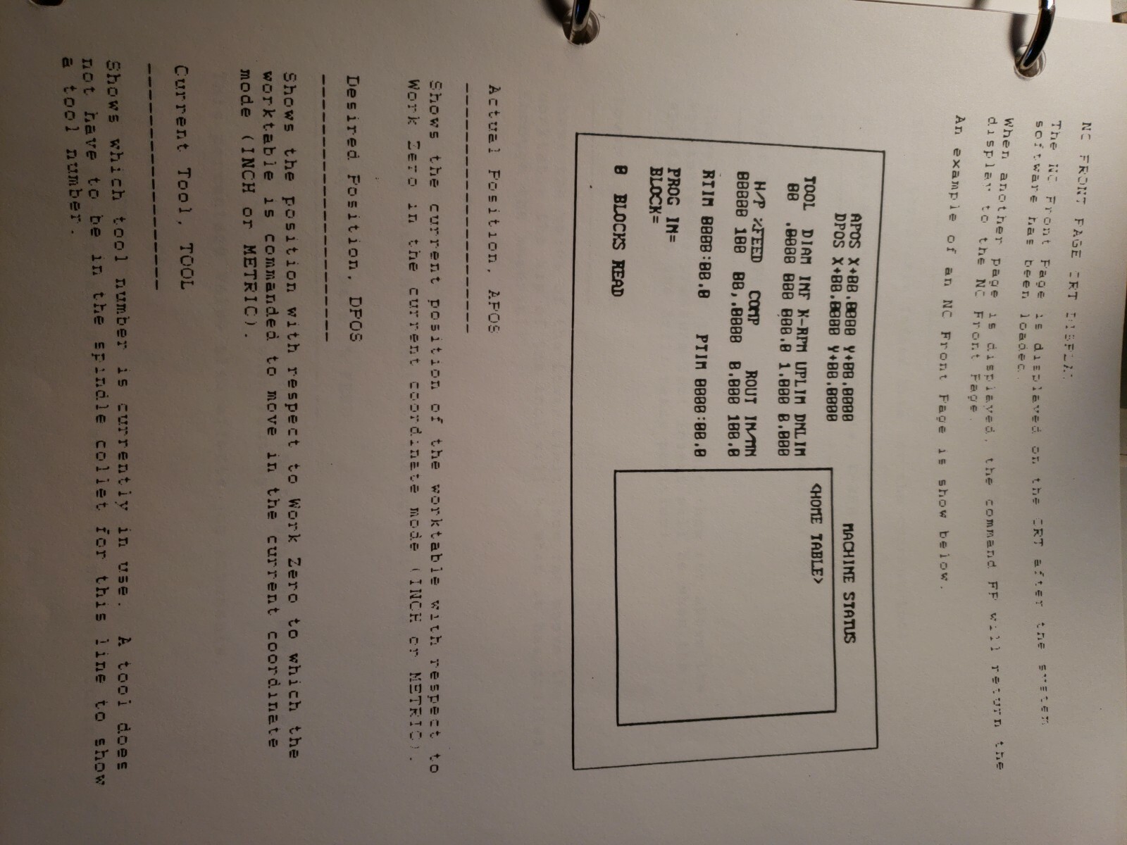 CNC-6 OPERATION MANUAL