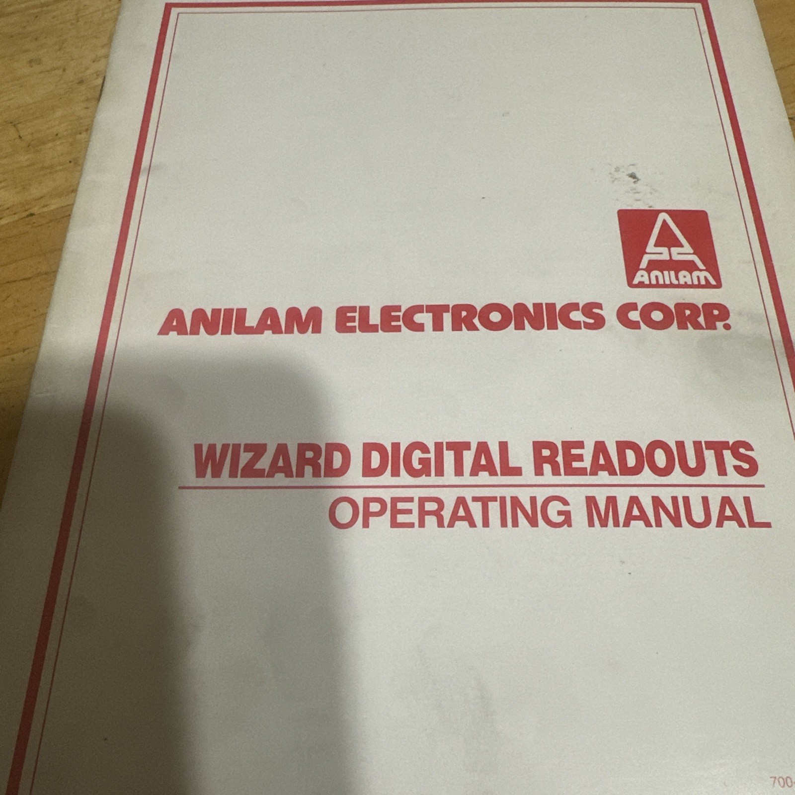 Wizard Digital Redoubt Operating Manual