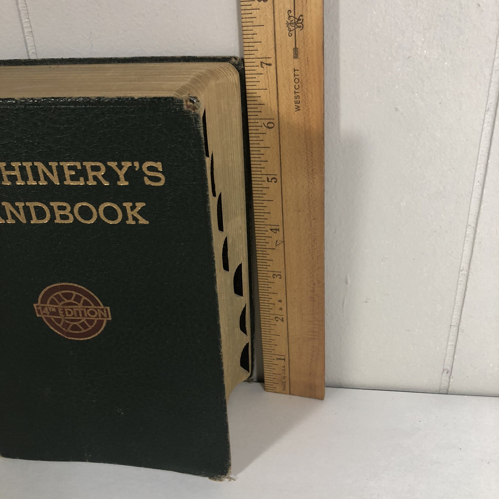 Vintage 1953 Machinery’s Handbook – 14th Edition 5th printing
