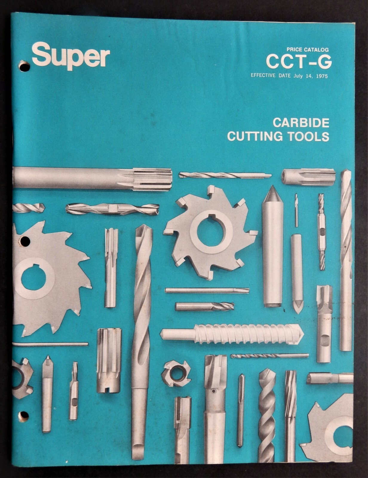 Super Carbide Cutting Tool 4 Catalogs 1975 Drill Reamer Cutter Mill Machinist