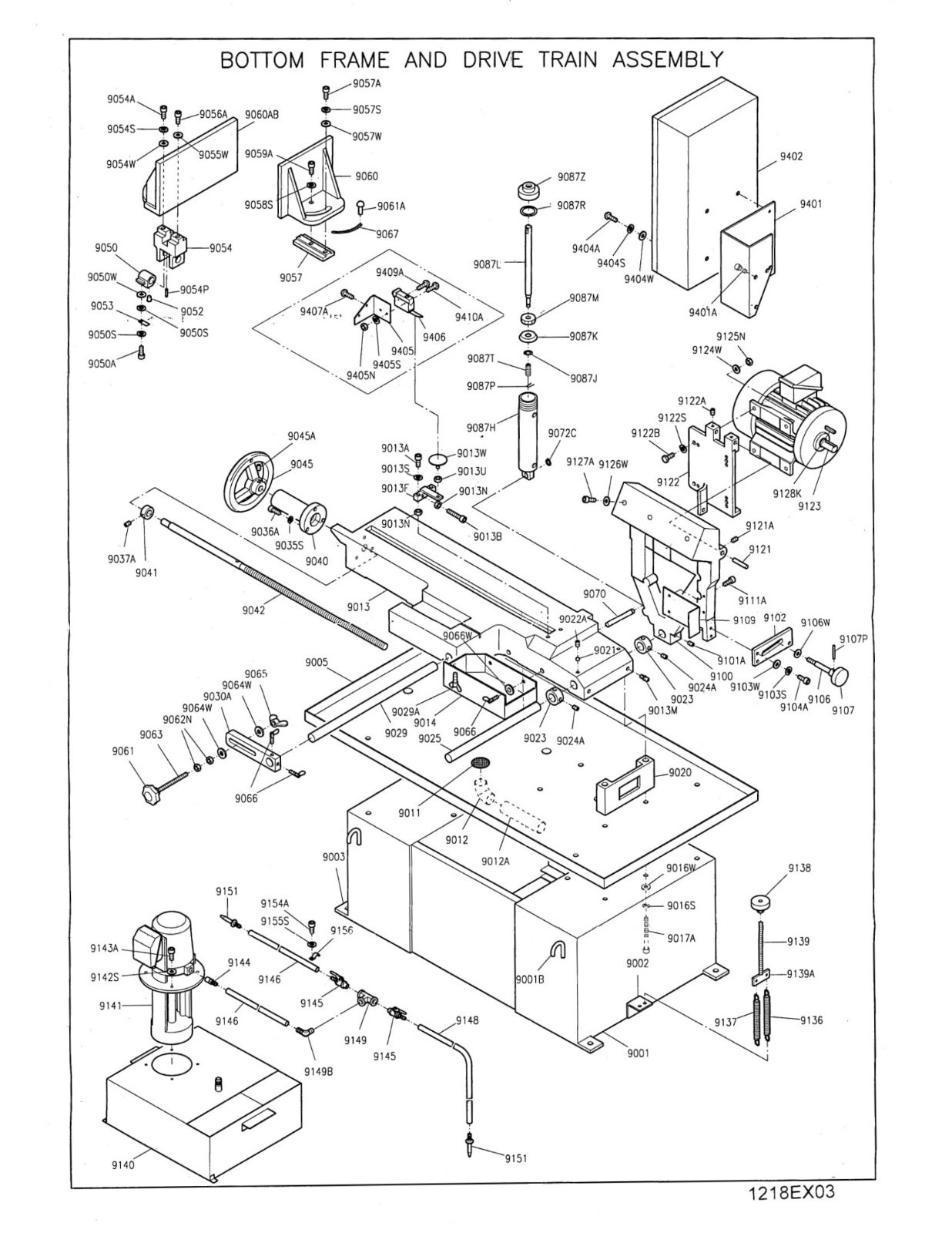 Bandsaw Operations and Parts Manual Fits Kalamazoo MS1218VS Semi-Auto Mitering