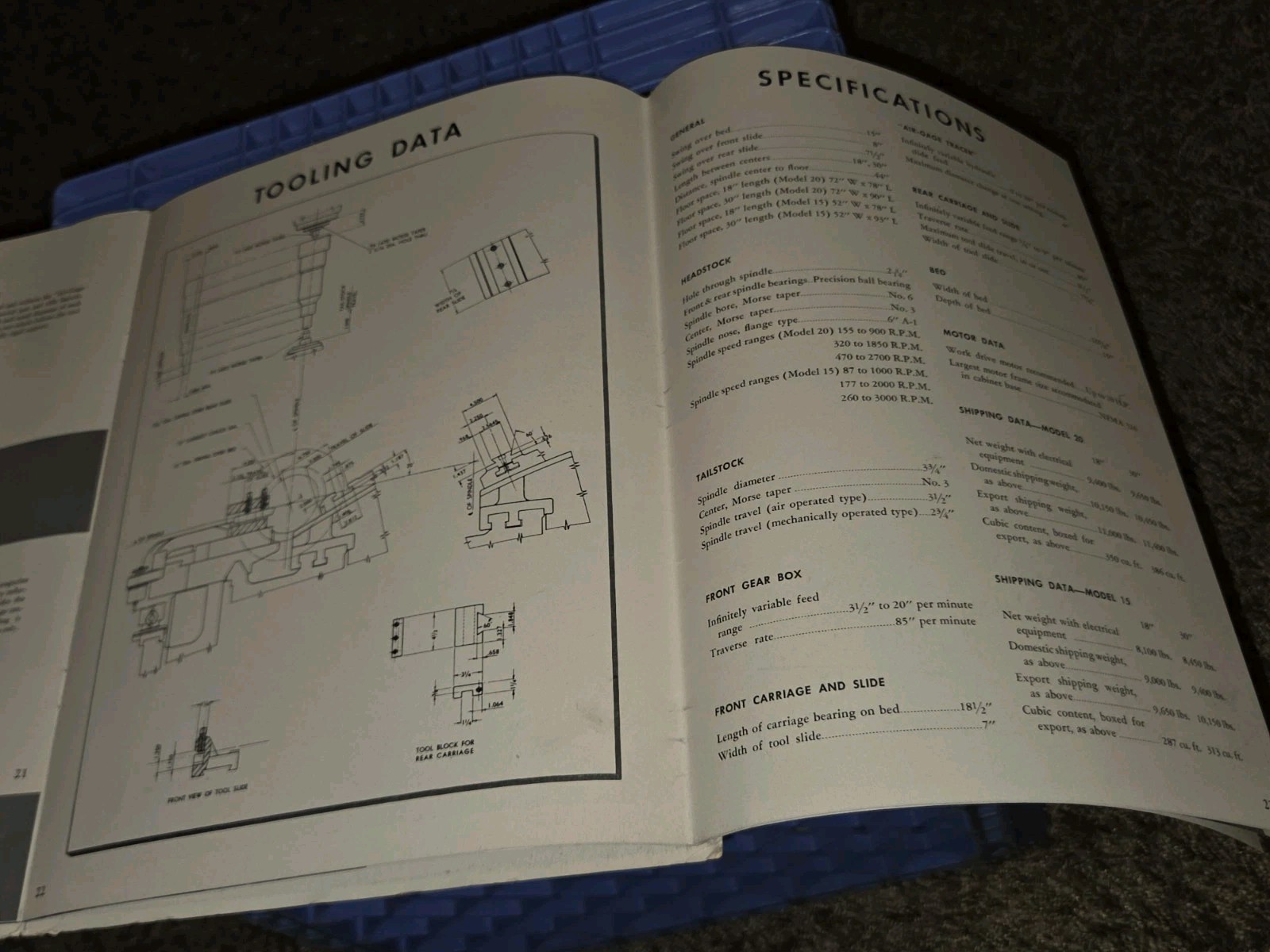 Monarch Machine Tool Co Catalog Mona-Matic Lathes Metal Turning MACHINIST BOOK