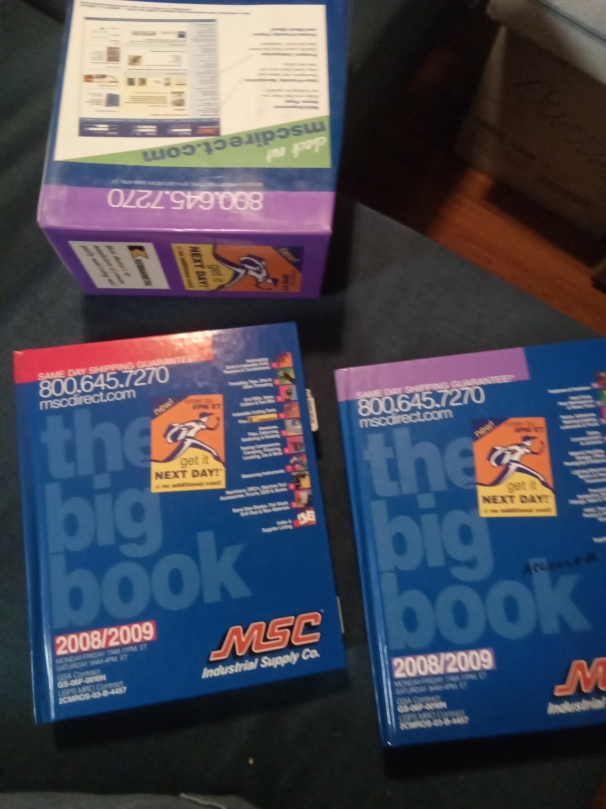 2008/2009 MSC Industrial Supply Catalogs, Maintenance And Repair , Metalworking