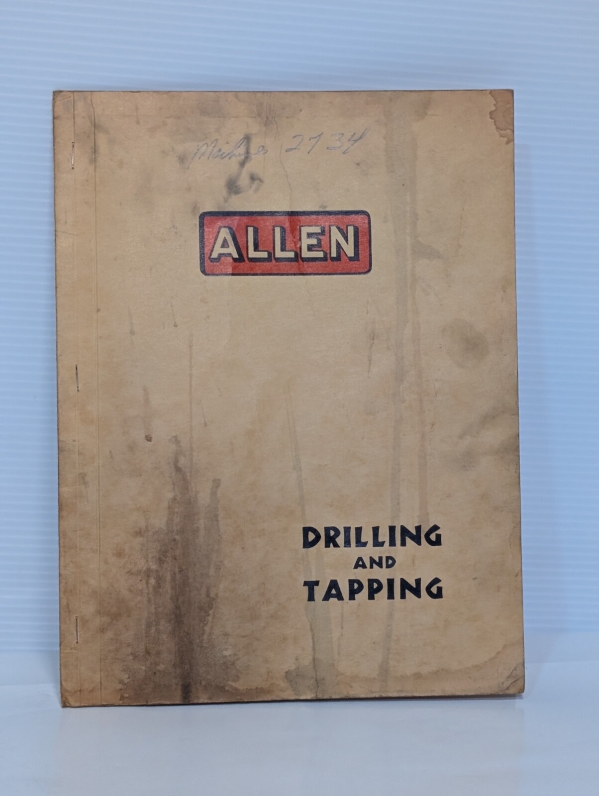 Allen Drilling&Tapping No. 2 & 2.5 Spindle Drill Press 33324 Instruction Manual